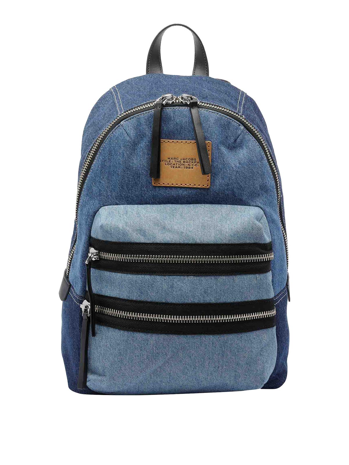 Marc Jacobs The Large Backpack In Blue