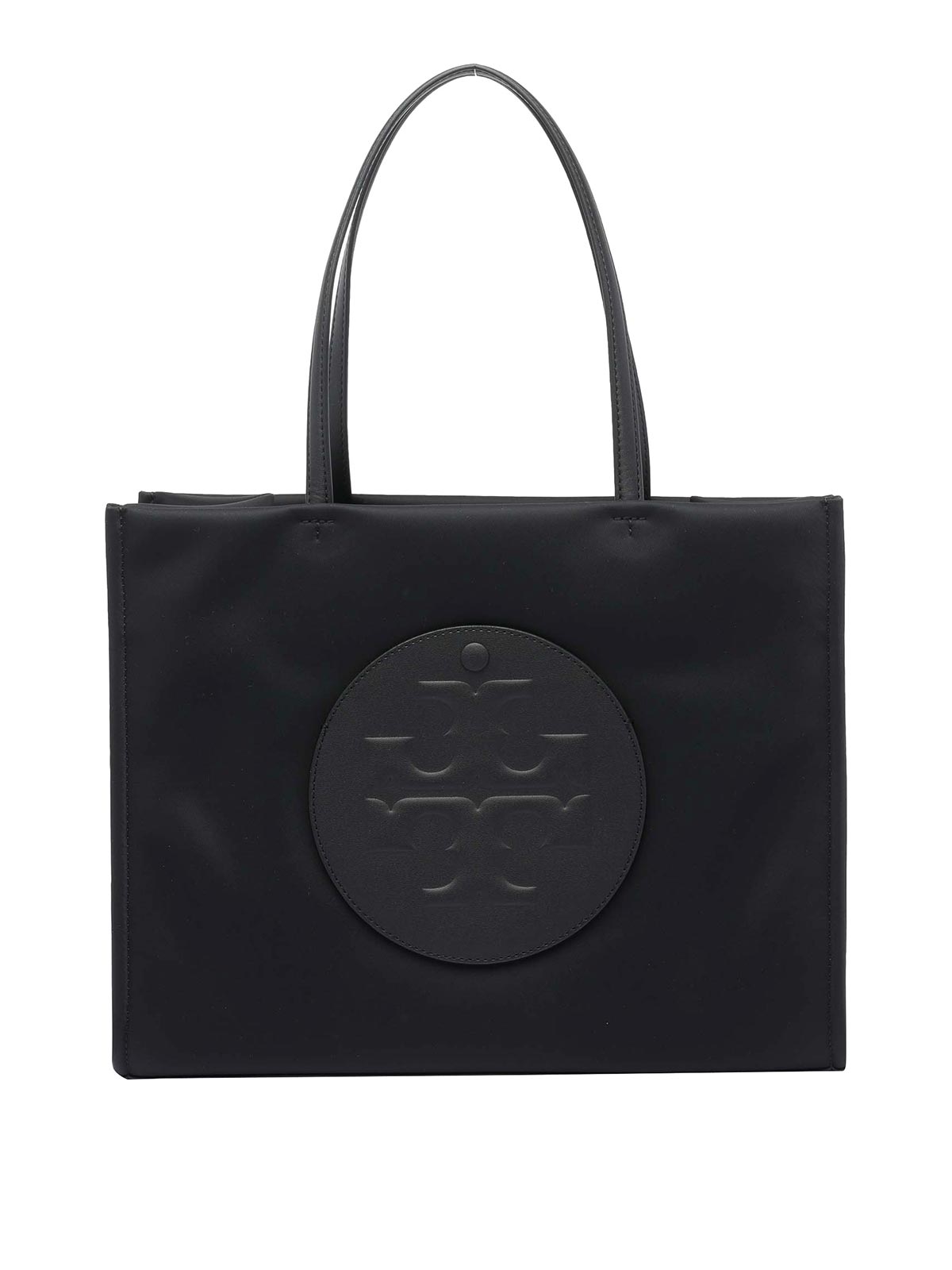 Tory Burch Small Ella Tote In Black