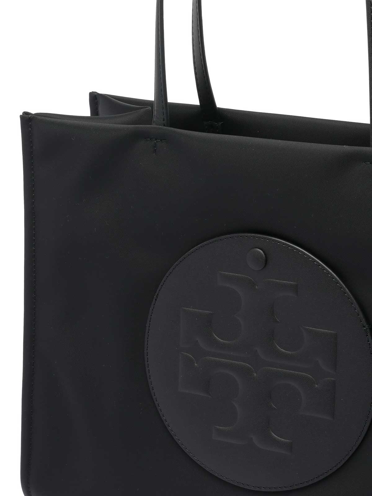 Tory Burch Small Ella Tote In Black