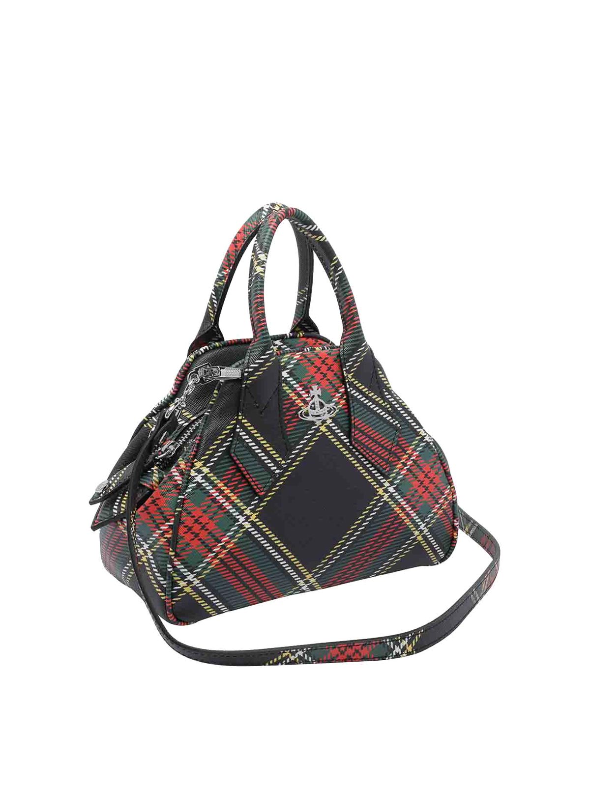 Vivienne Westwood Borsa A Mano Yasmine Piccola In Similpelle Stampata Donna In Multi