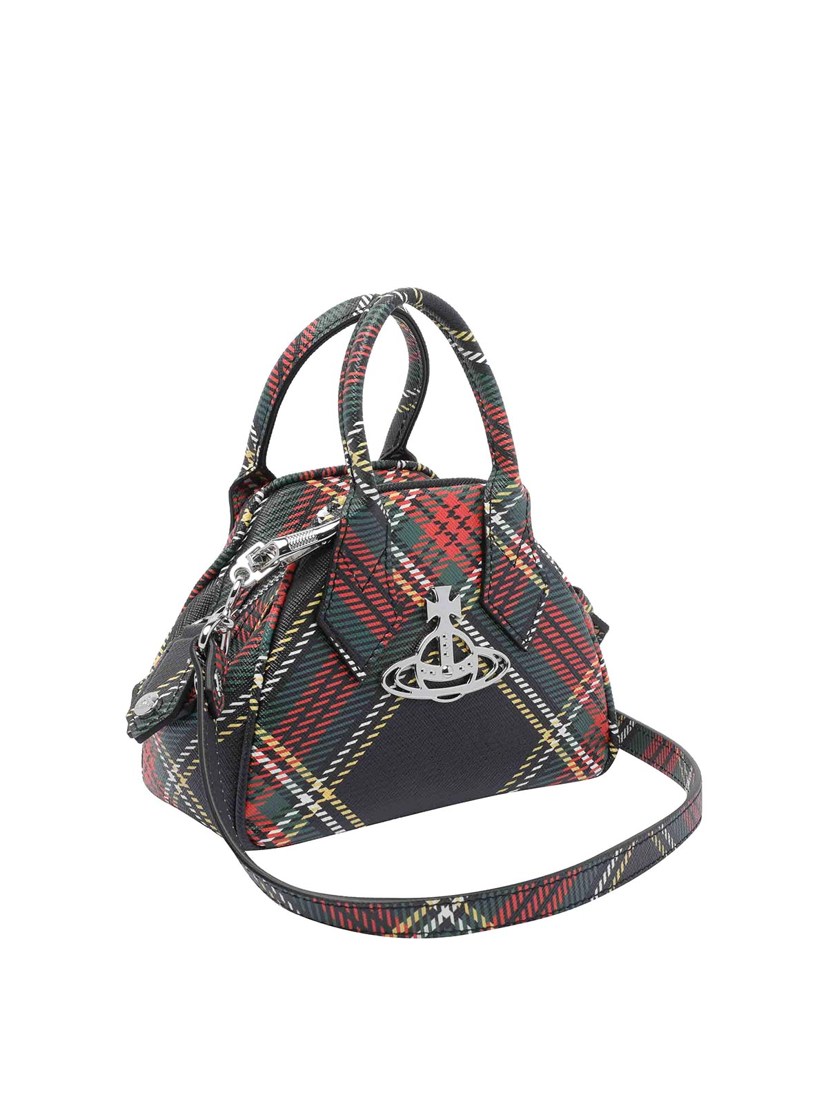Vivienne Westwood Mini Yasmine Handbag In Red