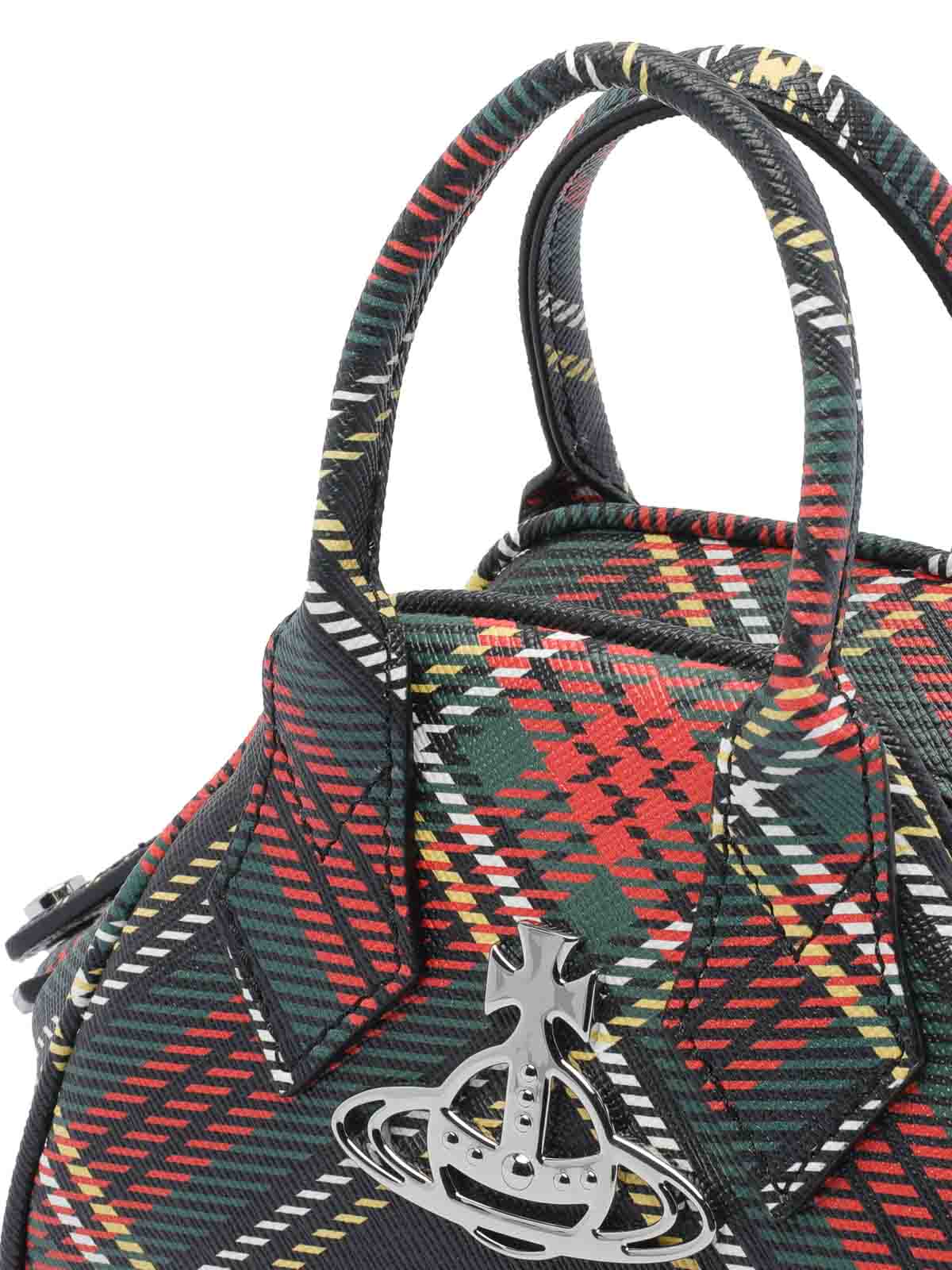 Vivienne Westwood Mini Yasmine Handbag In Red