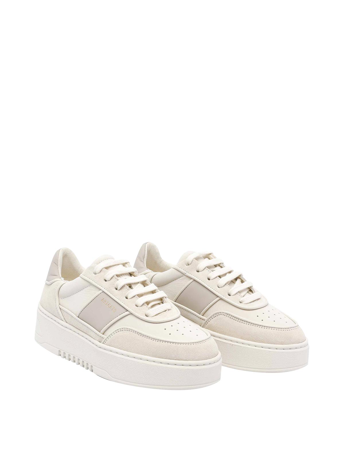 Axel Arigato White Orbit Piping Sneakers In White