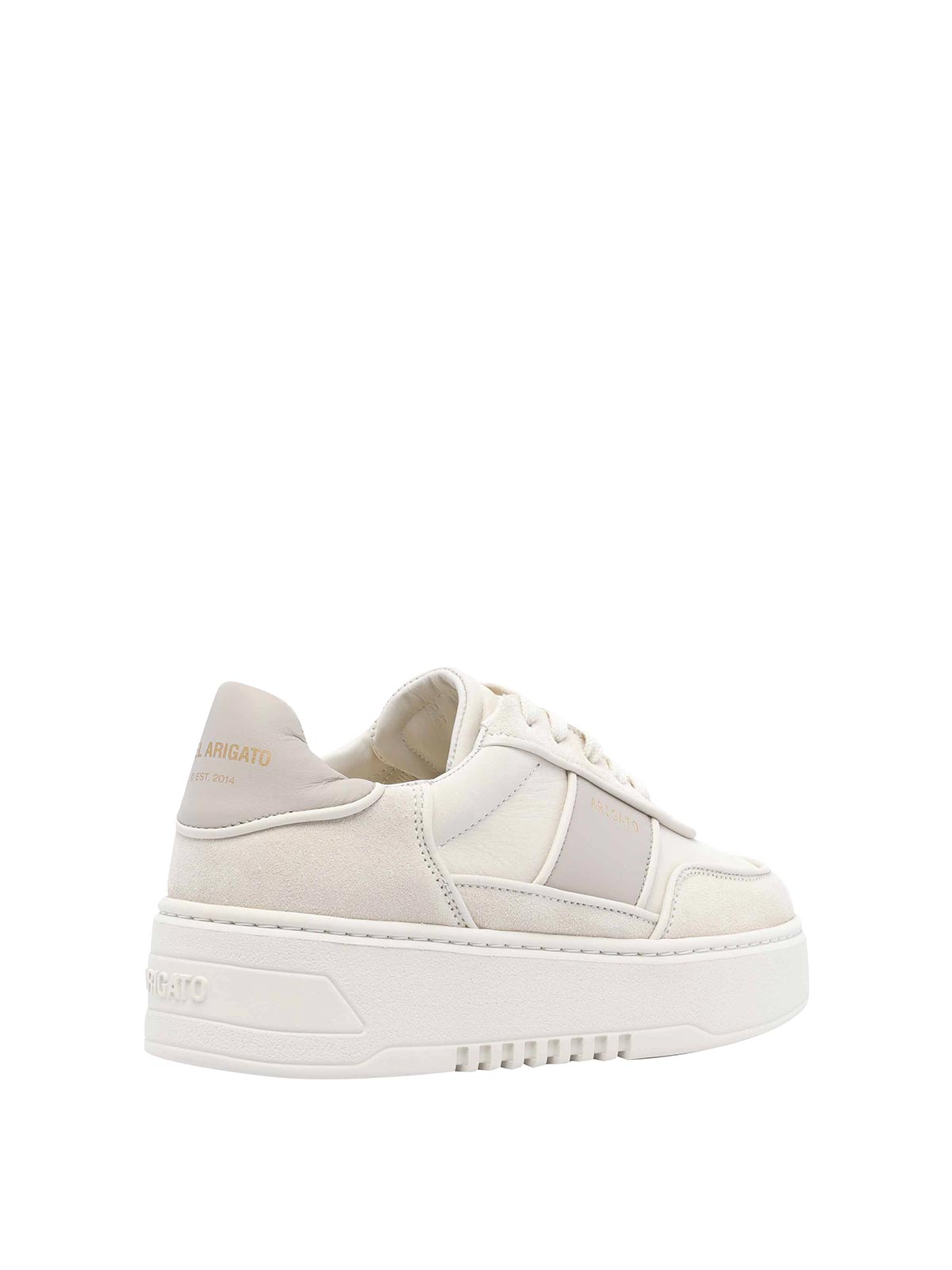 Axel Arigato White Orbit Piping Sneakers In White