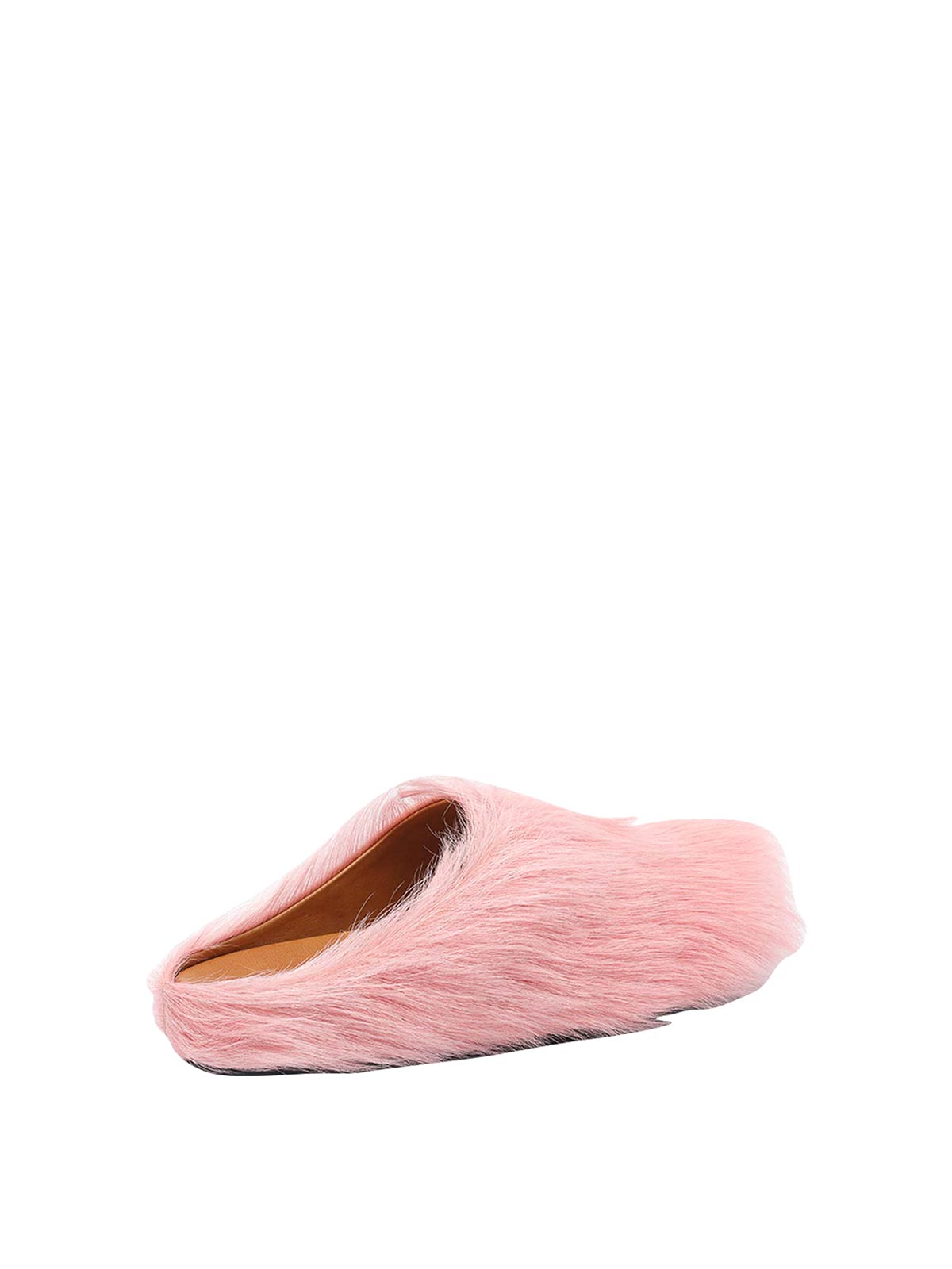 Marni Ssense Exclusive Pink Fussbett Sabot Loafers In Animal Print
