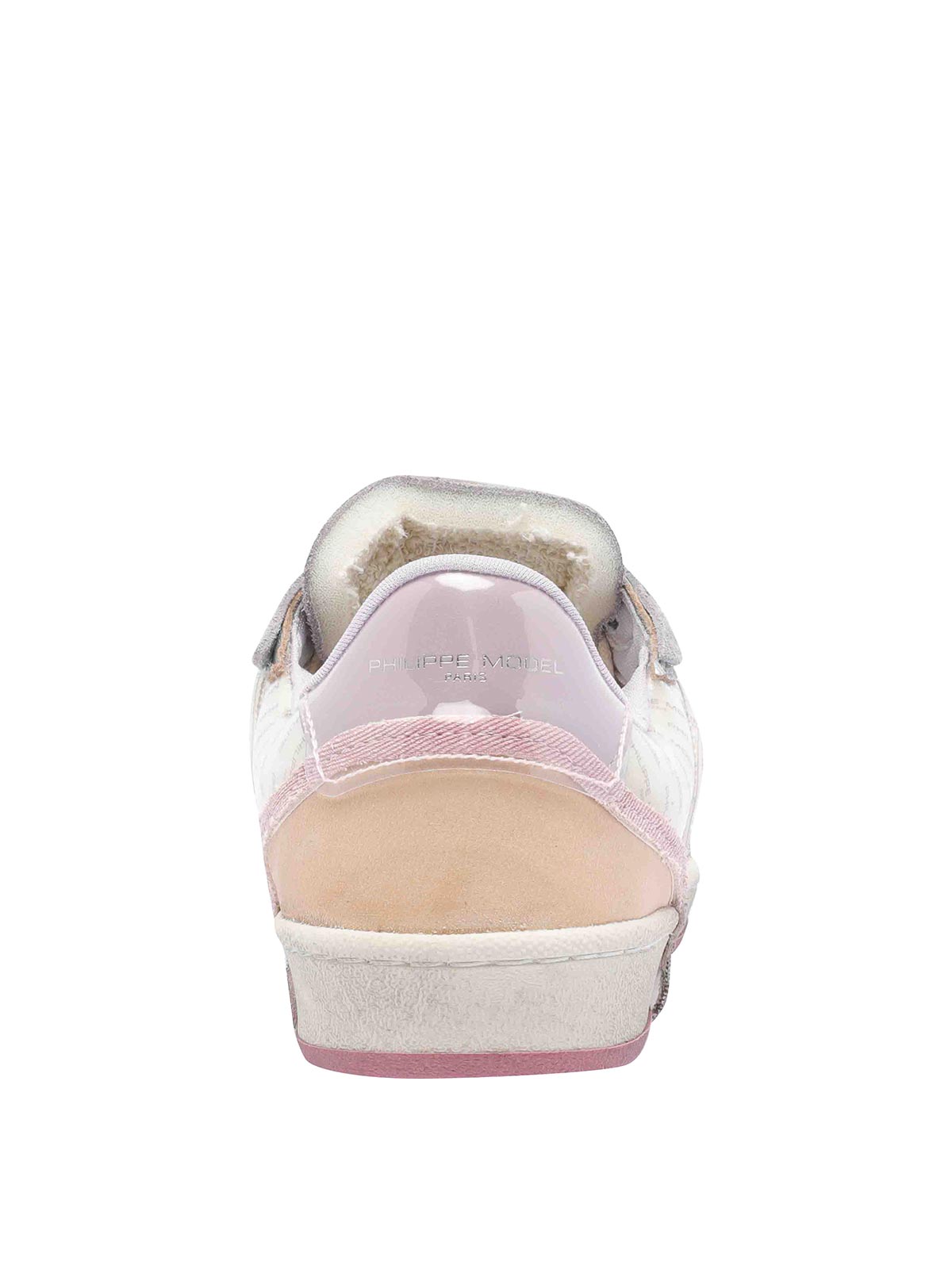 Philippe Model Pgal Low Woman Sneakers Multicolor In Gray