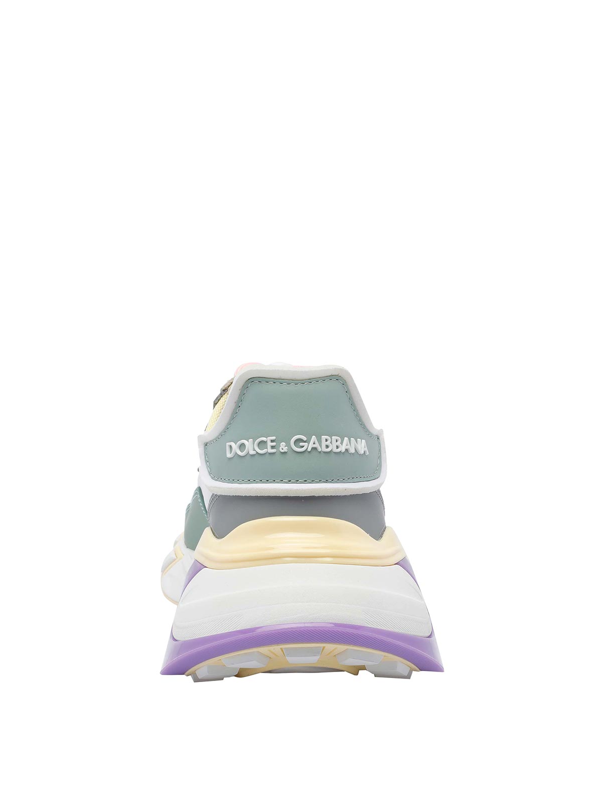 Dolce & Gabbana Logo-patch Chunky Sneakers In Multi