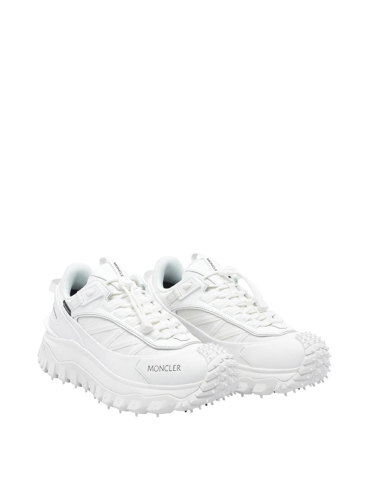 Moncler Sneakers Trailgrip Gtx In Mesh In White
