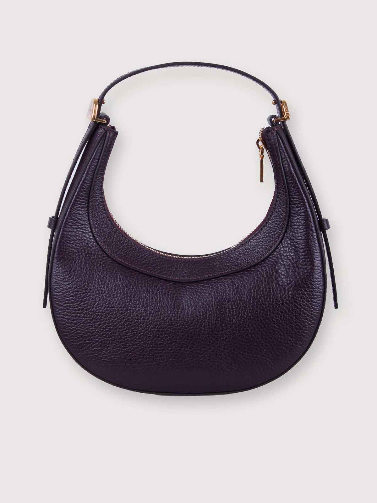 Coccinelle Whisper Mini Shoulder Bag In Purple