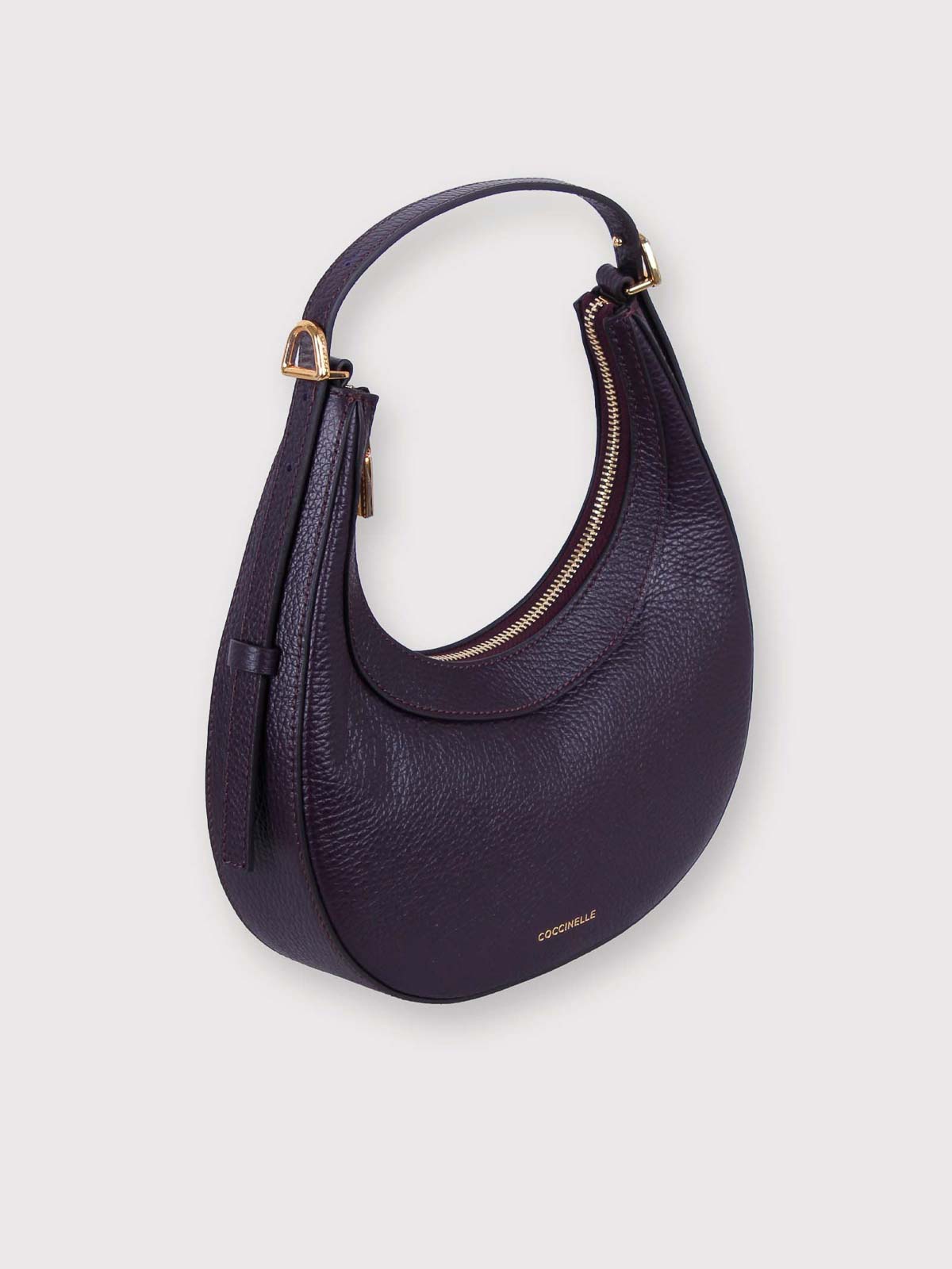 Coccinelle Whisper Mini Shoulder Bag In Purple