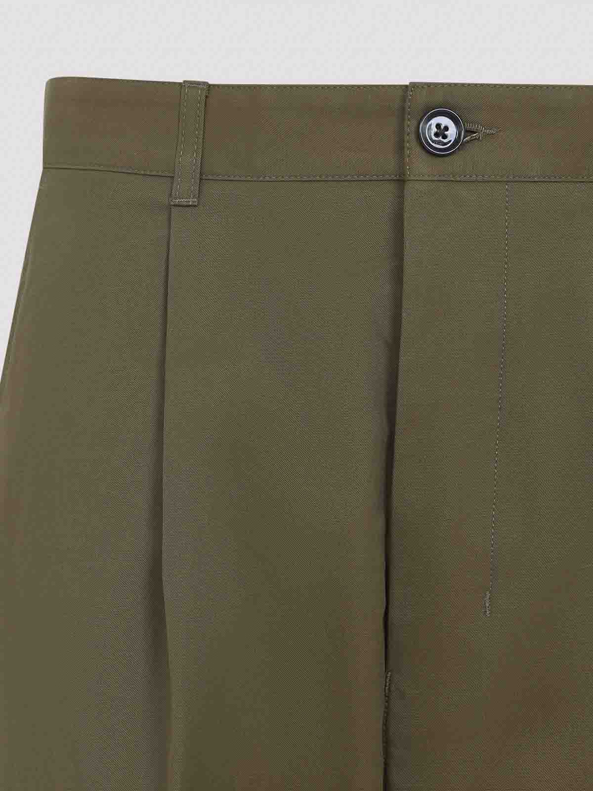 Ami Alexandre Mattiussi Carrot Oversized Pants In Green