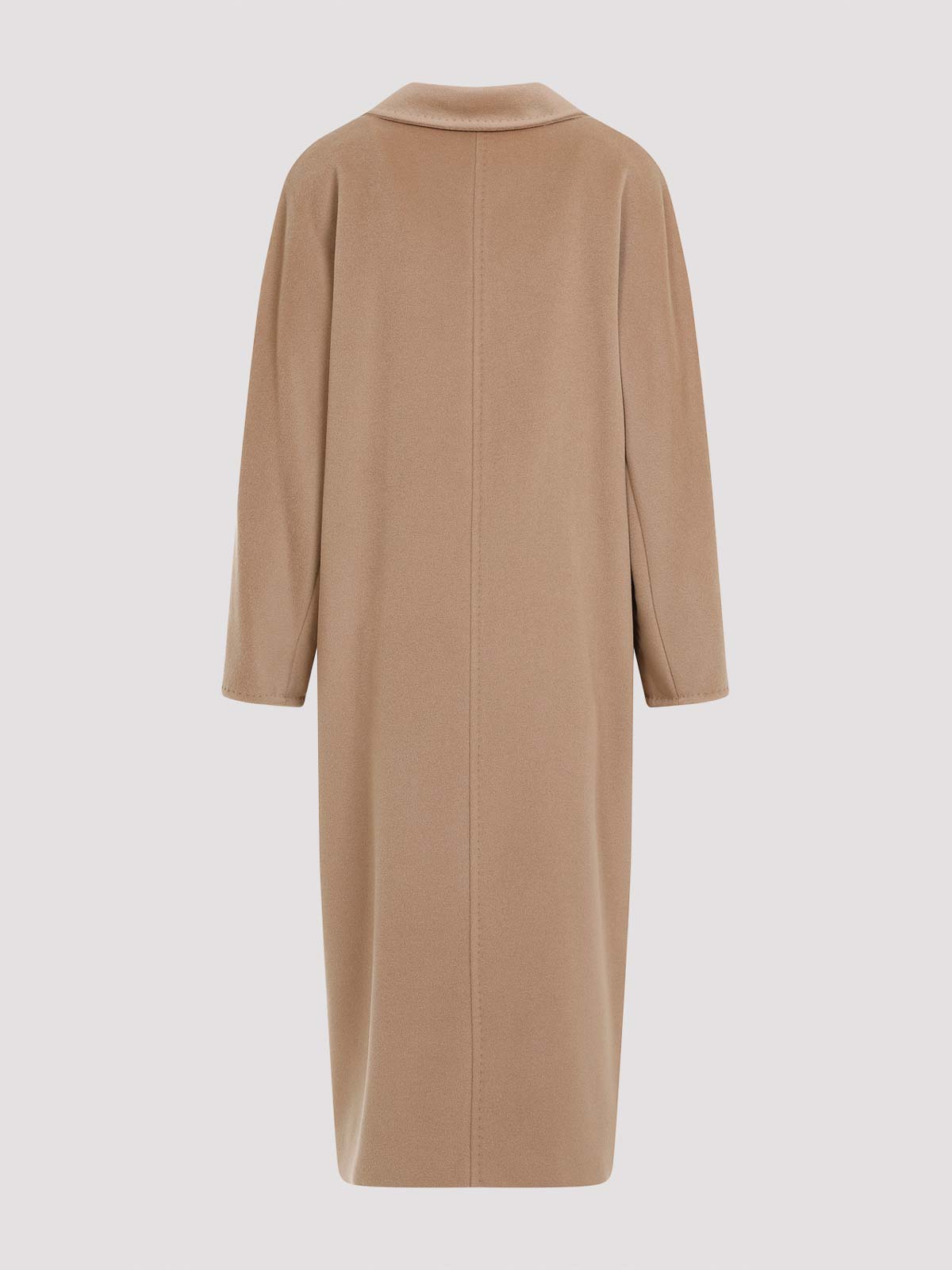 Max Mara Double-breasted Wool And Cashmere Coat In Brown