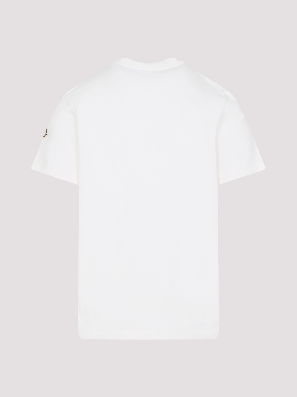 Moncler Short Sleeves T-shirt In White