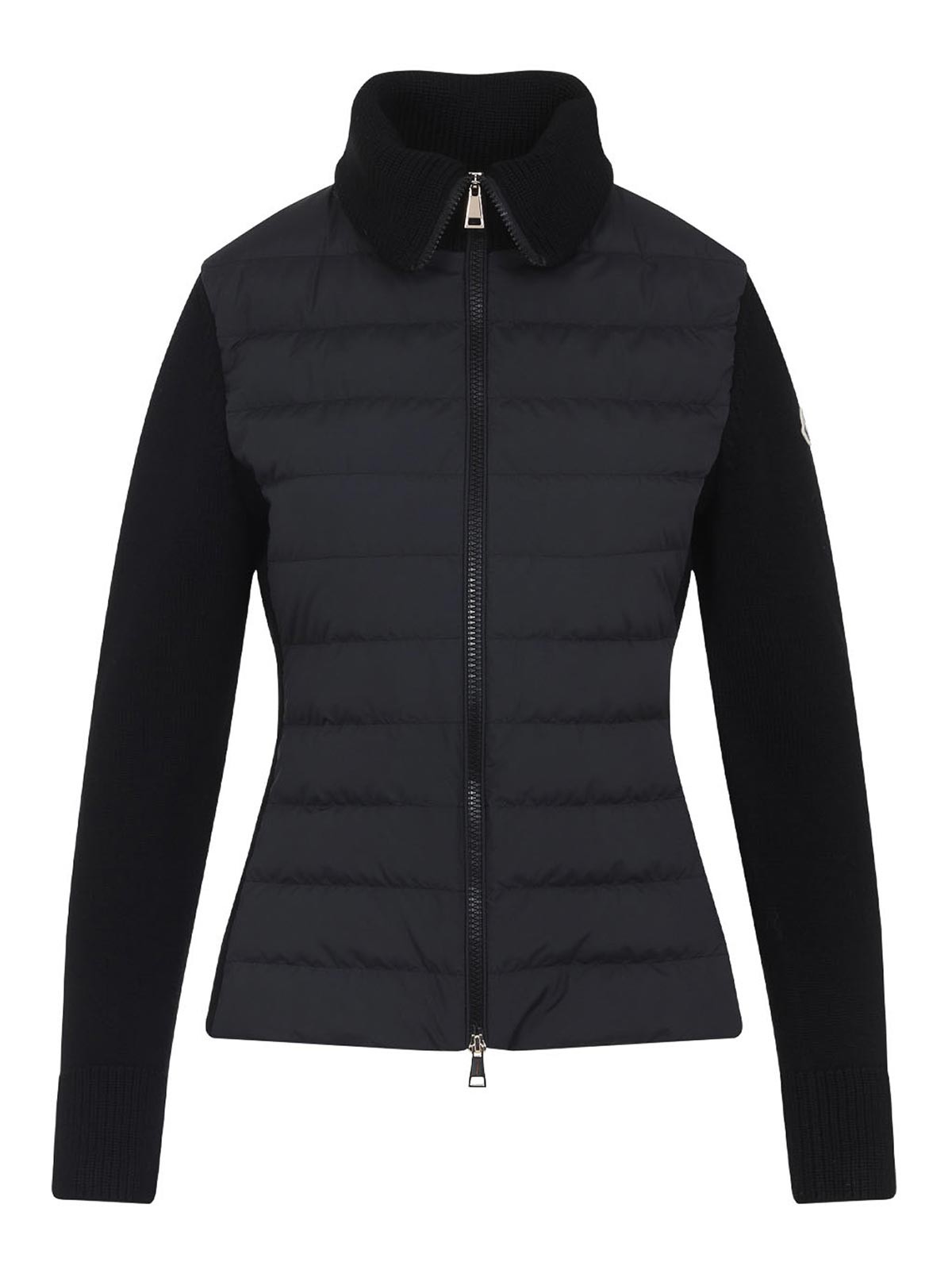 Moncler Cardigan In Black