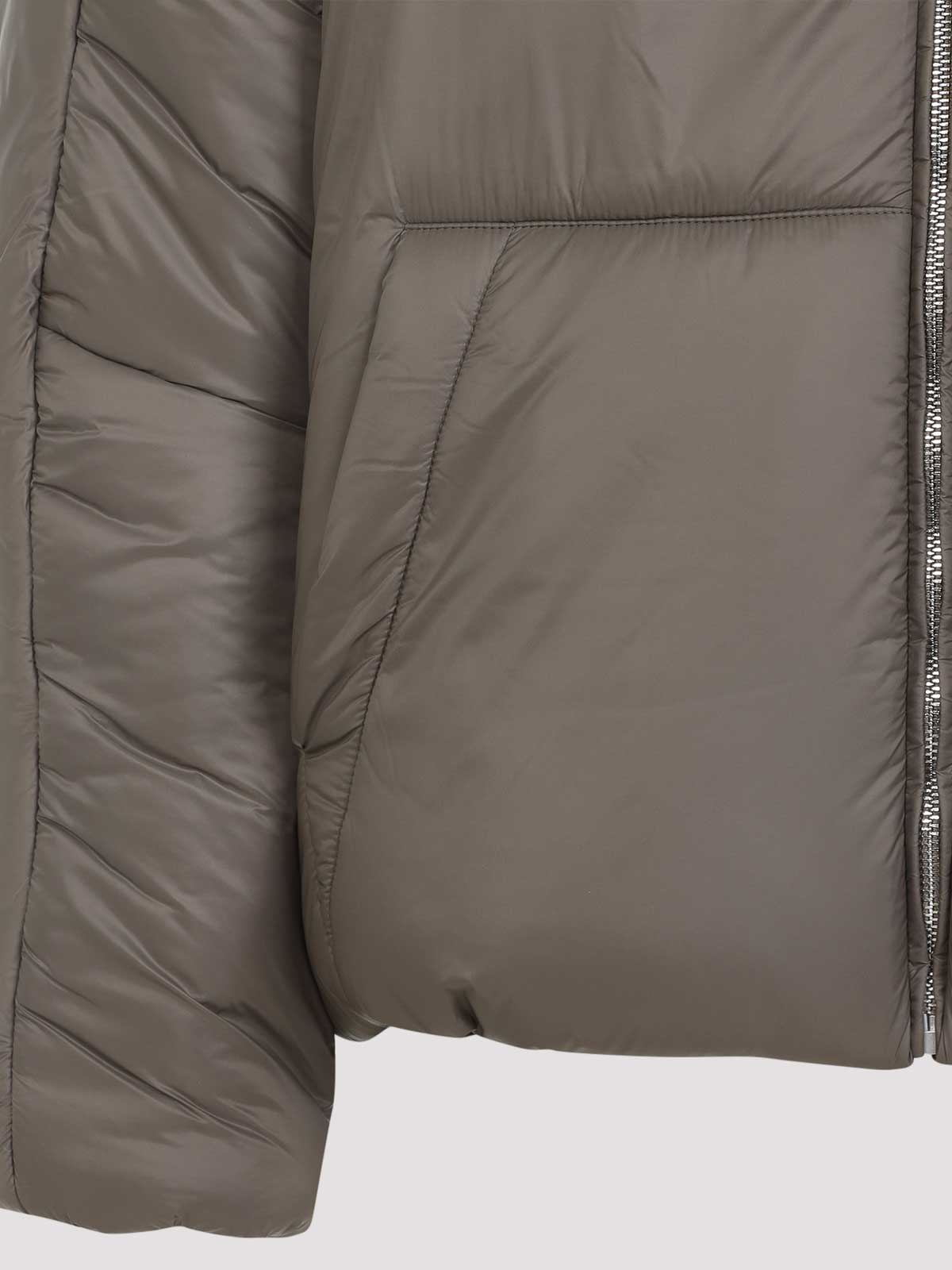 Mordecai Padded Casual Jacket With Modern Fit In Brown