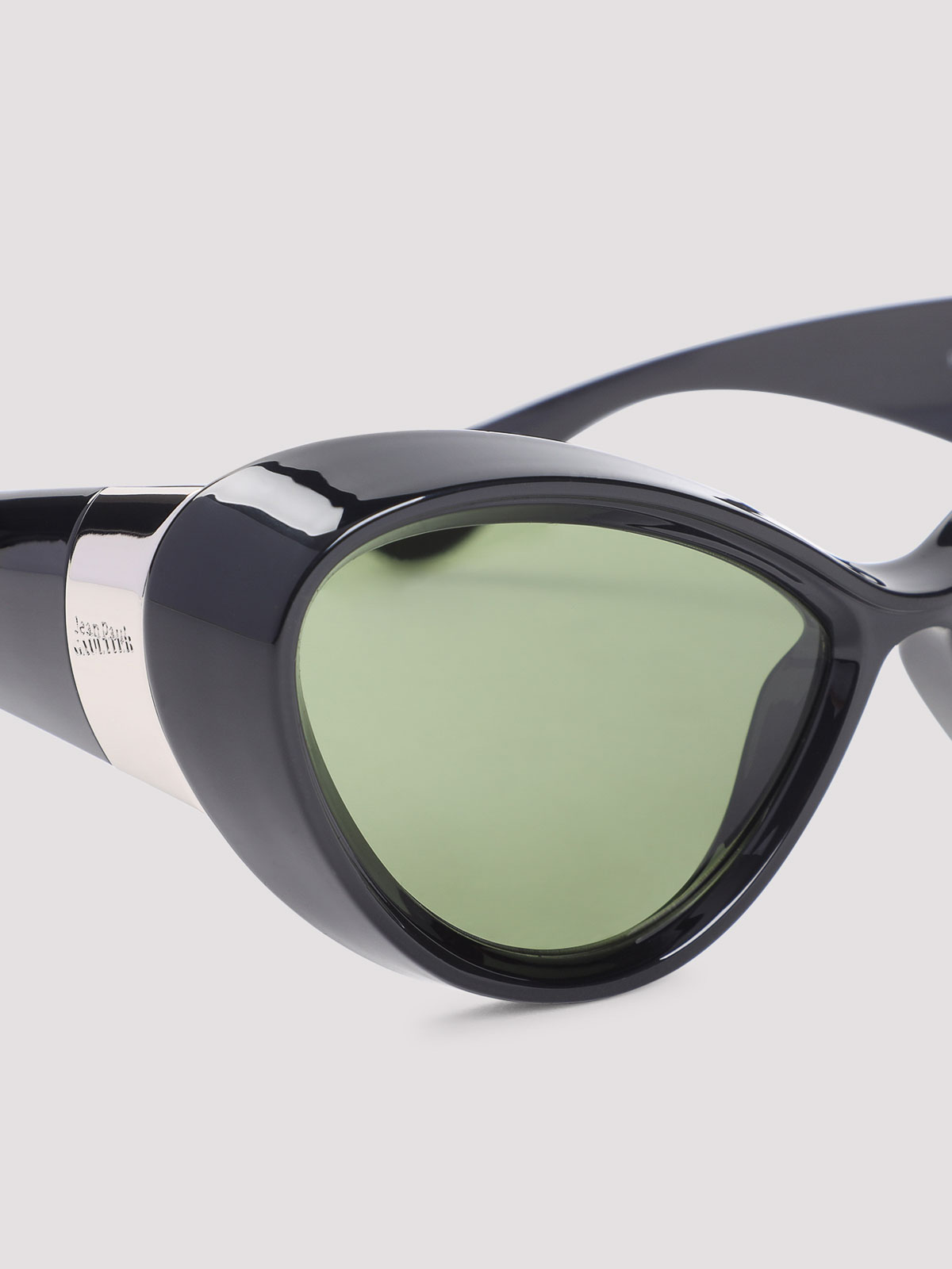 Jean Paul Gaultier Cat-eye Frame Sunglasses In Black