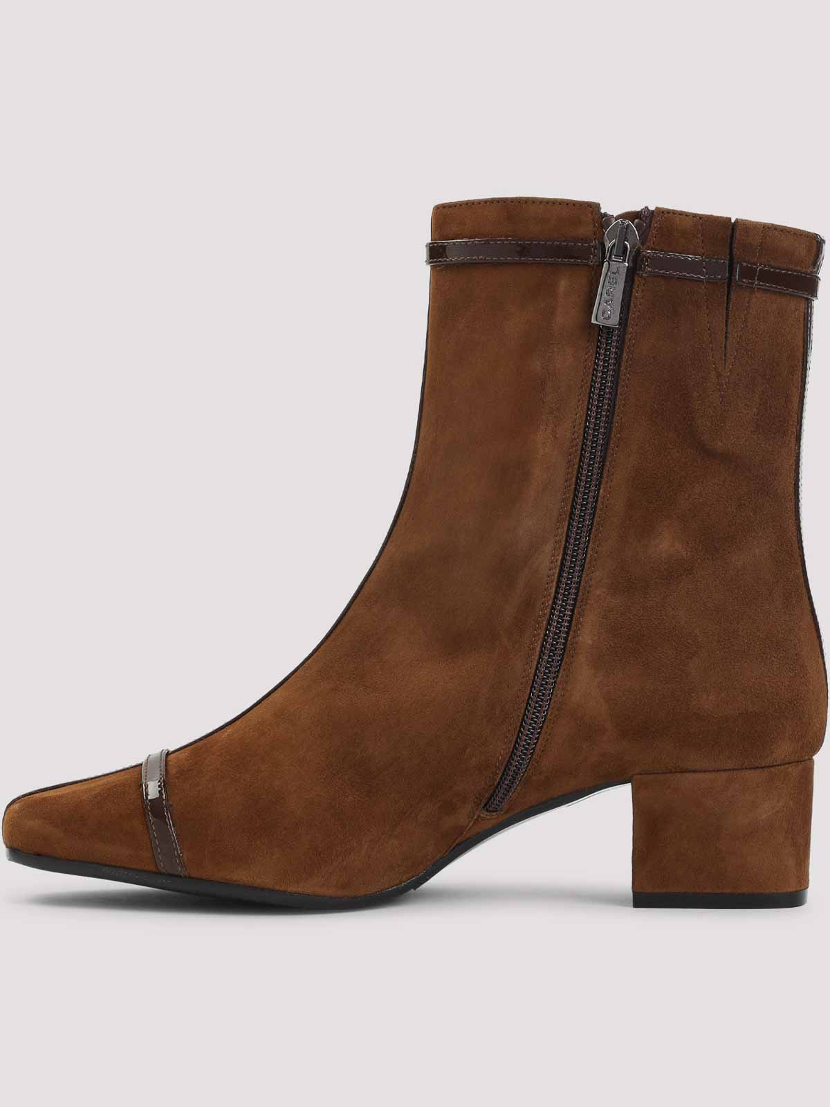 Carel Paris 40mm Start Suede Boots In Brown