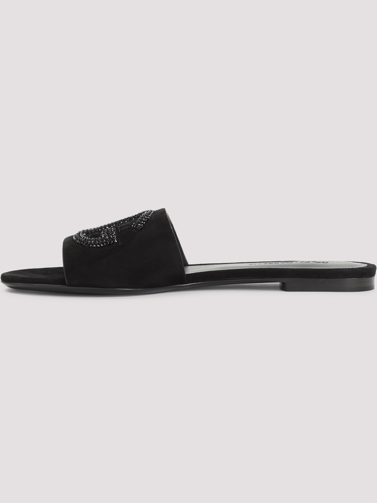 Dolce & Gabbana Slides In Black