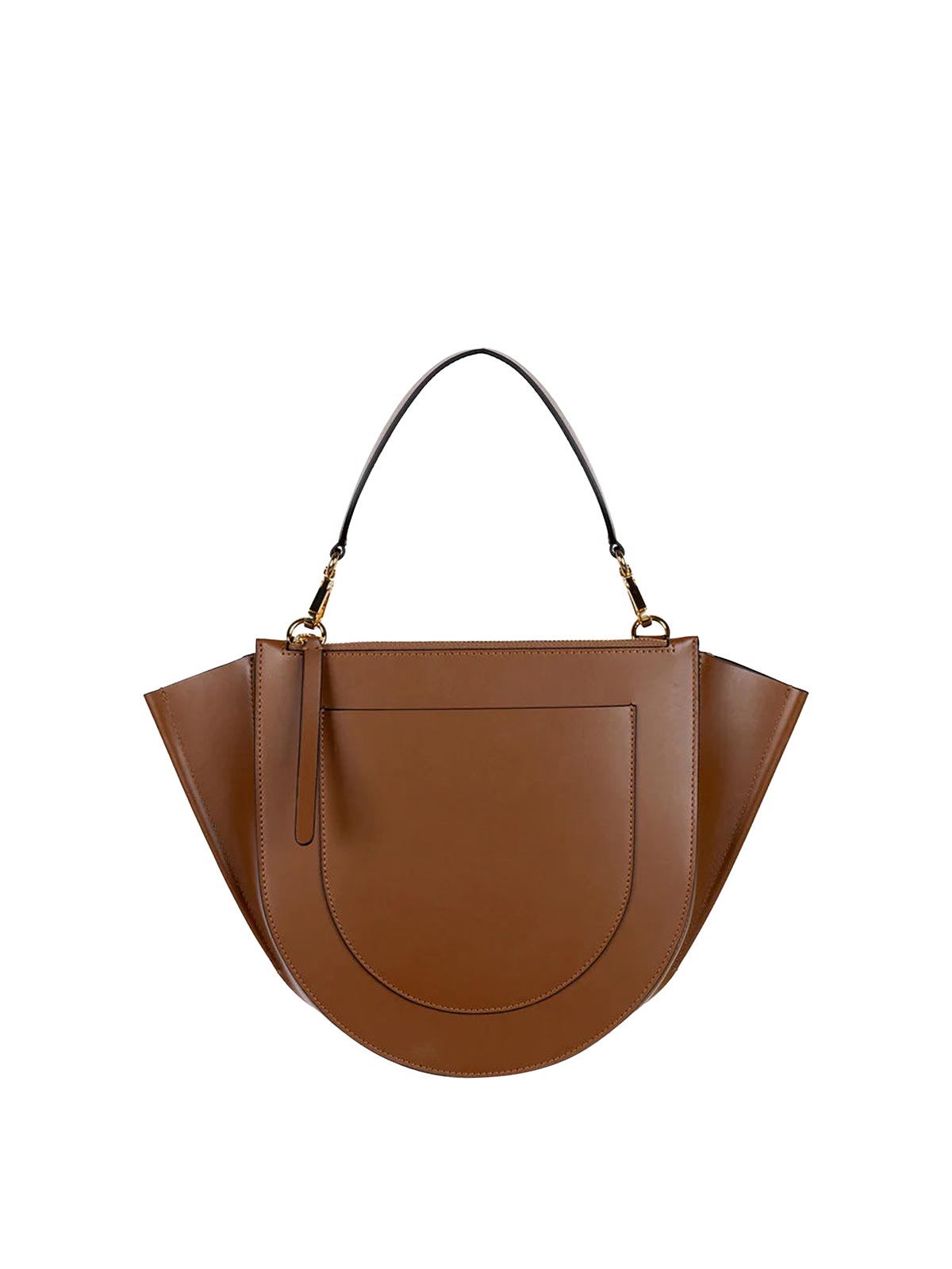 Wandler Hortenia Medium Saddle In Brown