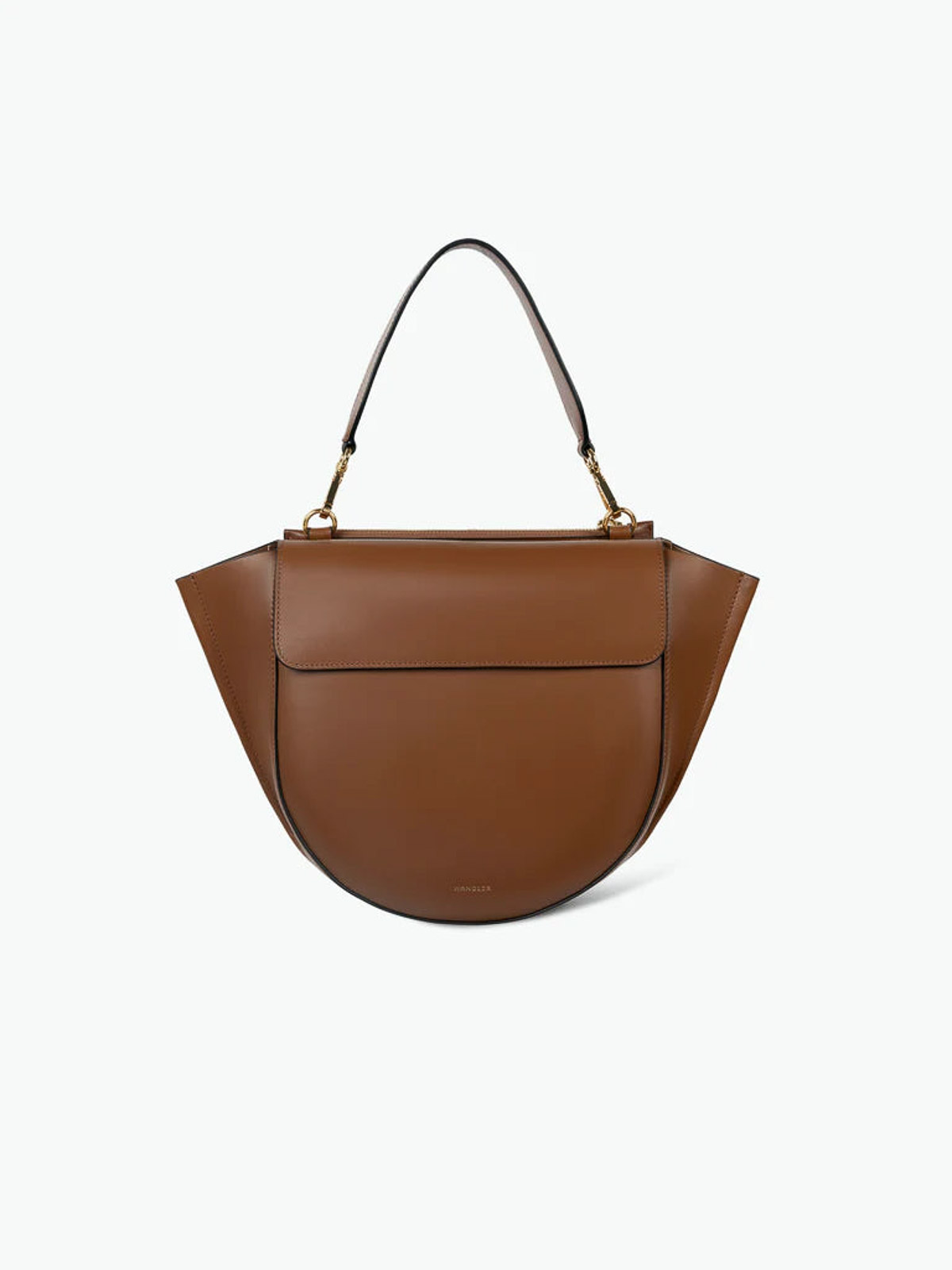 Wandler Hortenia Medium Saddle In Brown
