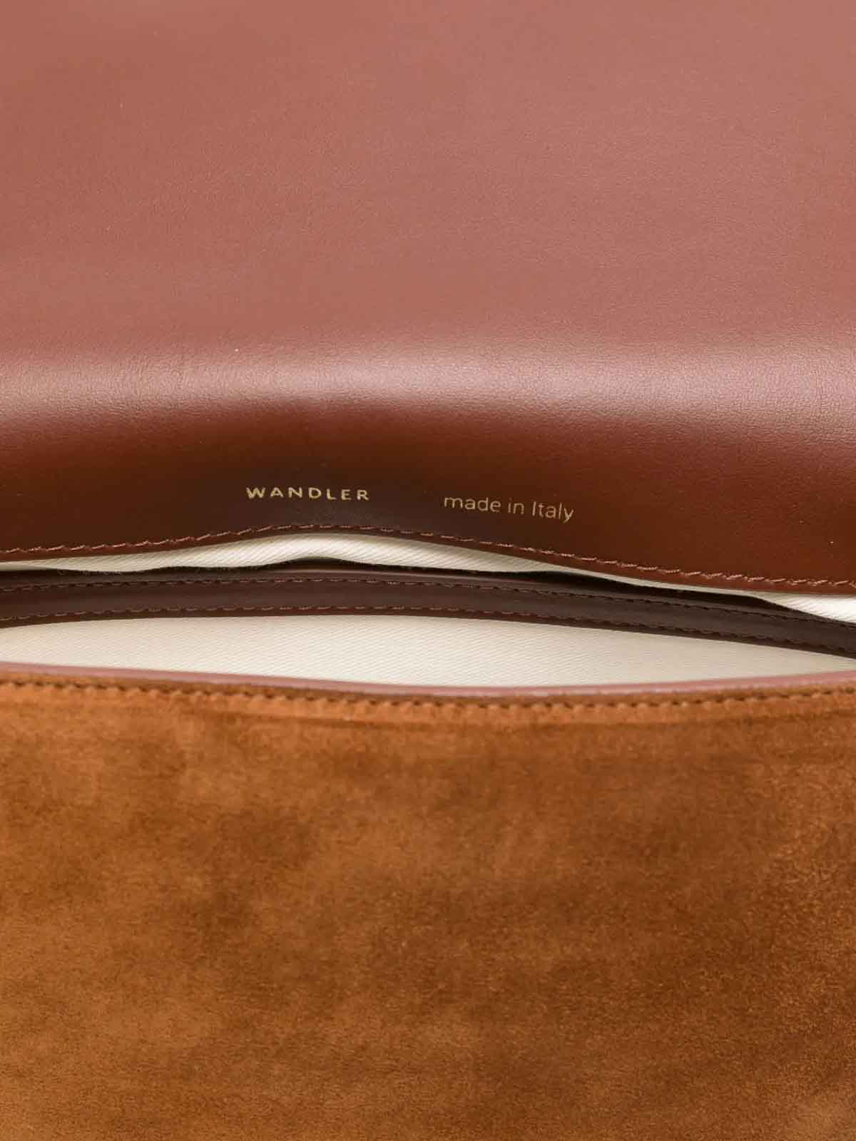 Wandler Hortenia Medium Saddle In Brown