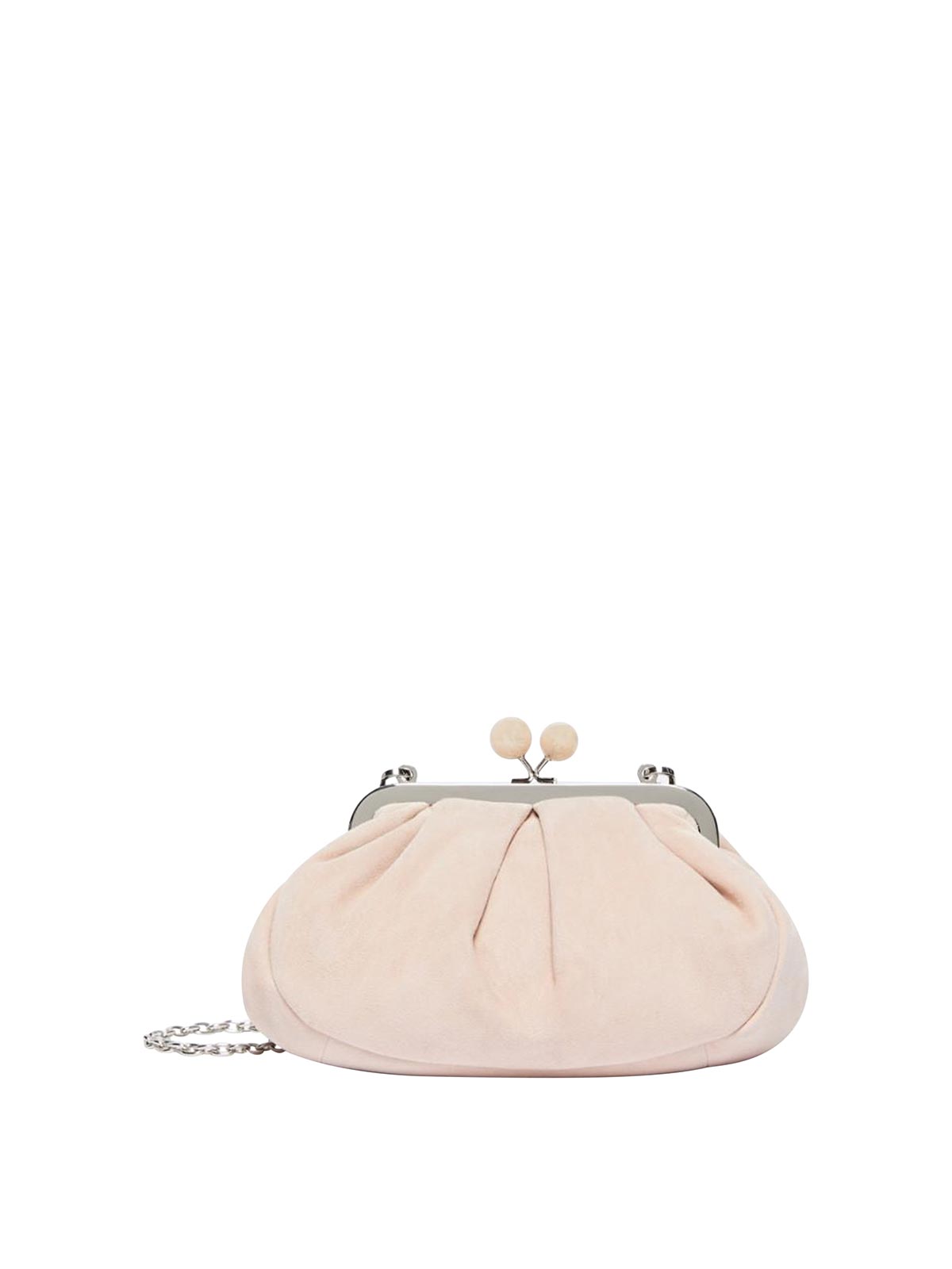 Weekend Max Mara Small Pasticcino Shoulder Bag In Pink