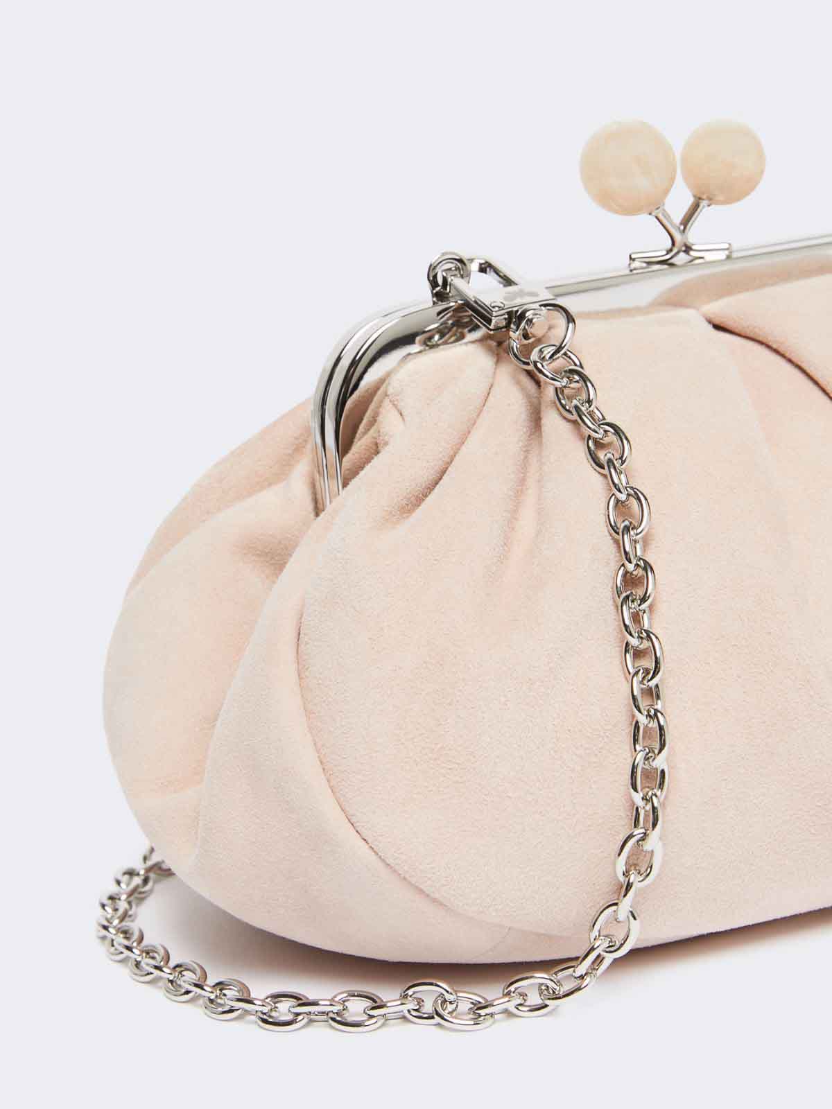 Weekend Max Mara Small Pasticcino Shoulder Bag In Pink