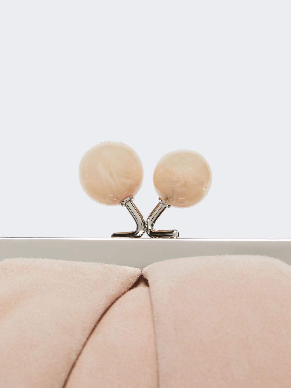 Weekend Max Mara Small Pasticcino Shoulder Bag In Pink