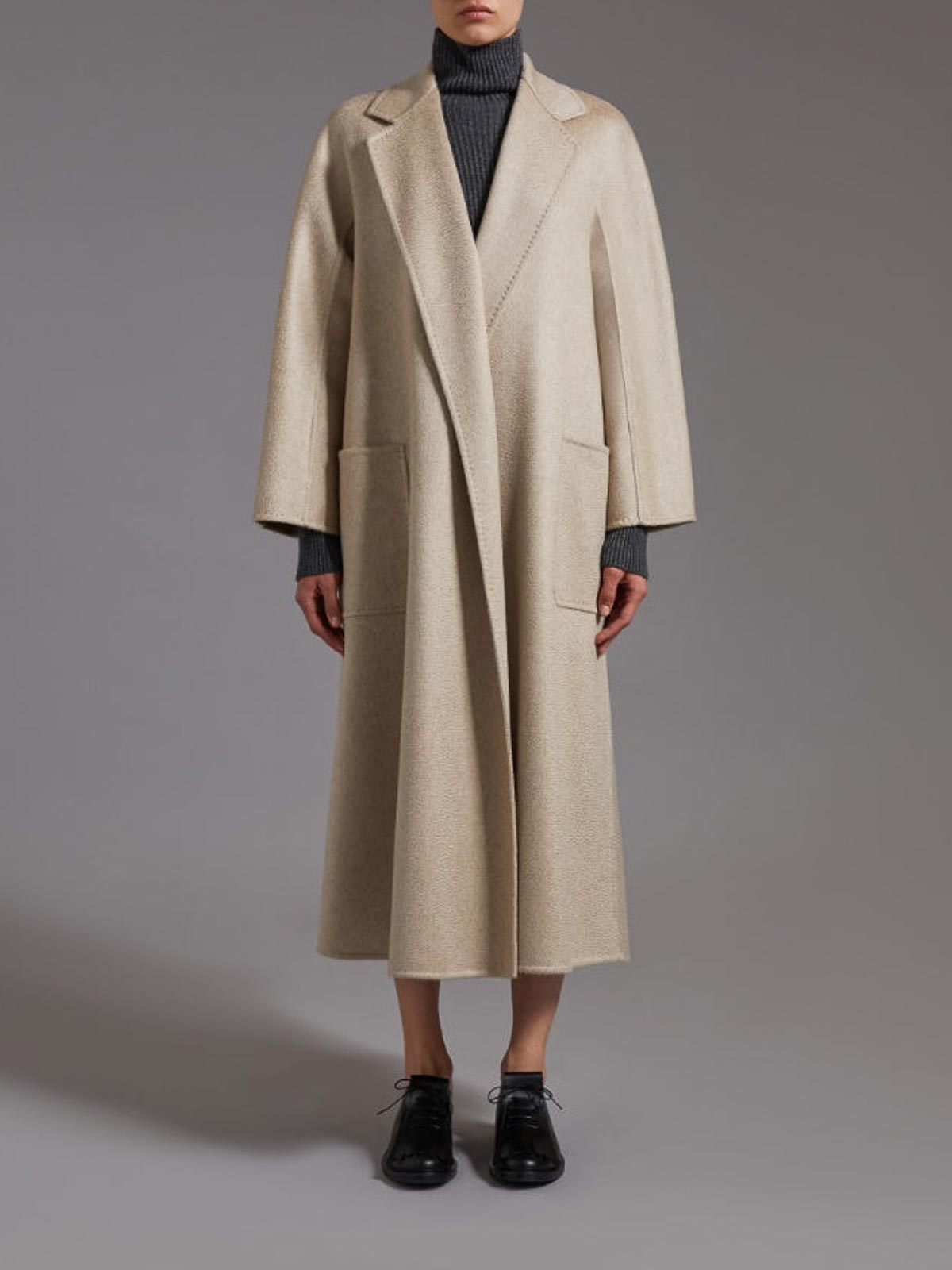 Max Mara Women's Ludmilla Coat Arena | Size It 38 | 2521016051600032 In Neutral