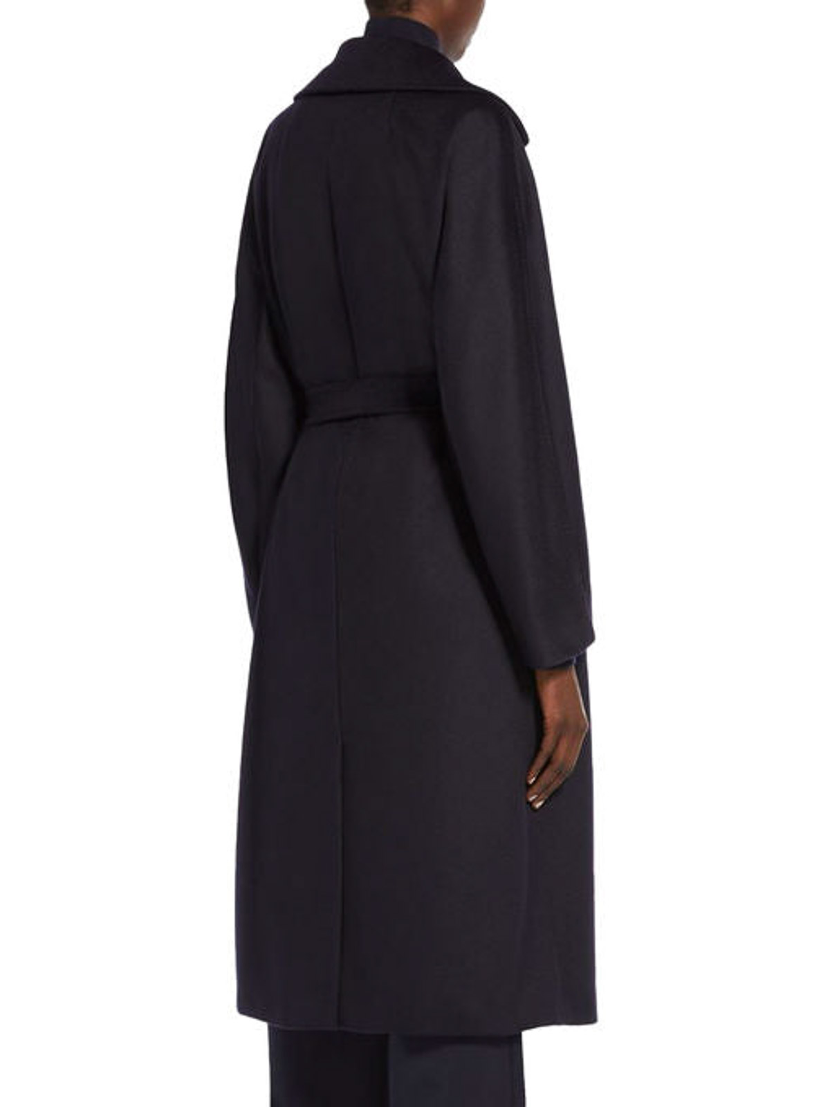 Weekend Max Mara Blue Resin Coat In Blue