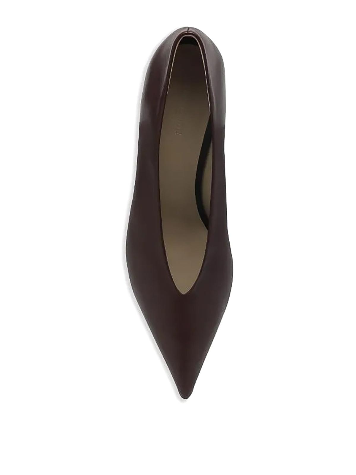 Le Monde Beryl Kitten Heel Pointed Toe Pumps In Burgundy