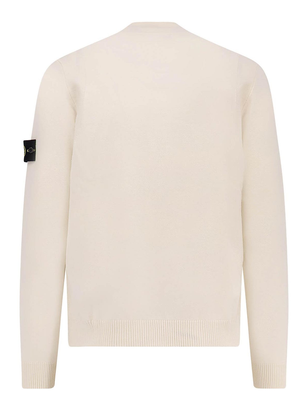 Stone Island Certified Virgin Wool Blend Sweater In Multi