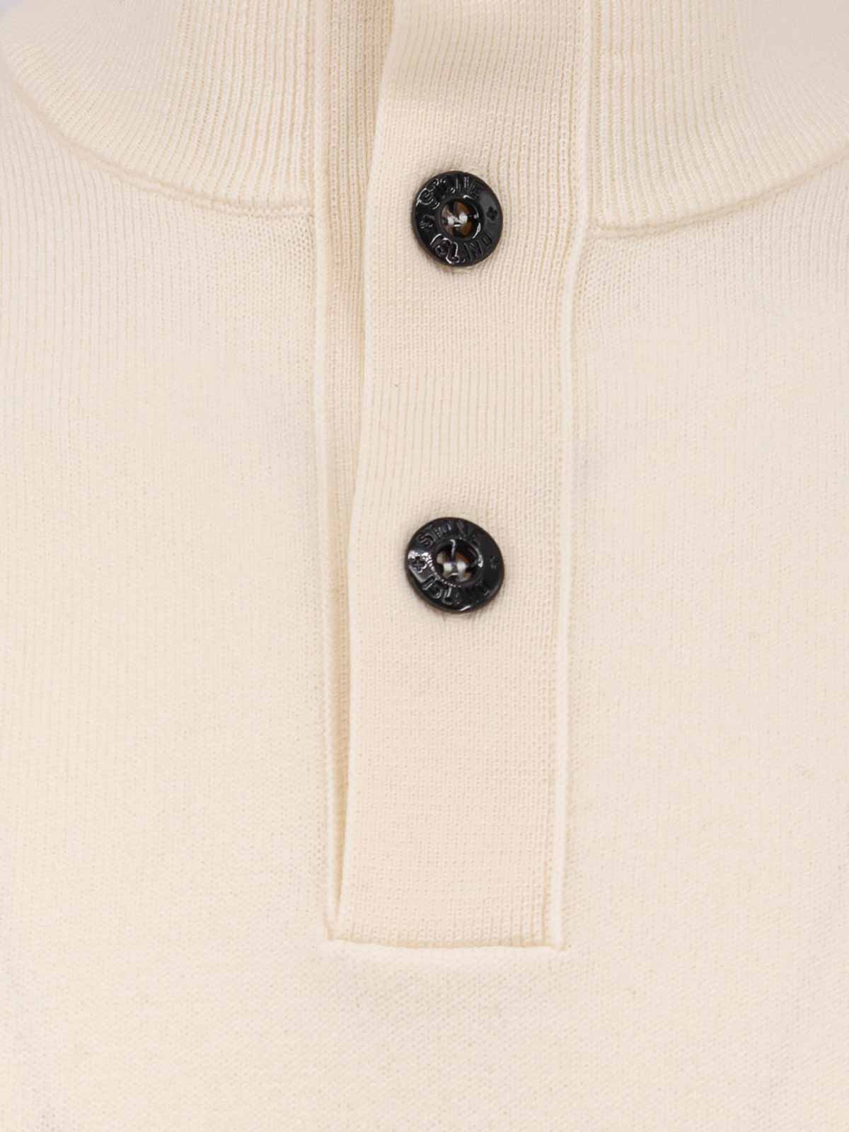 Stone Island Certified Virgin Wool Blend Sweater In Multi