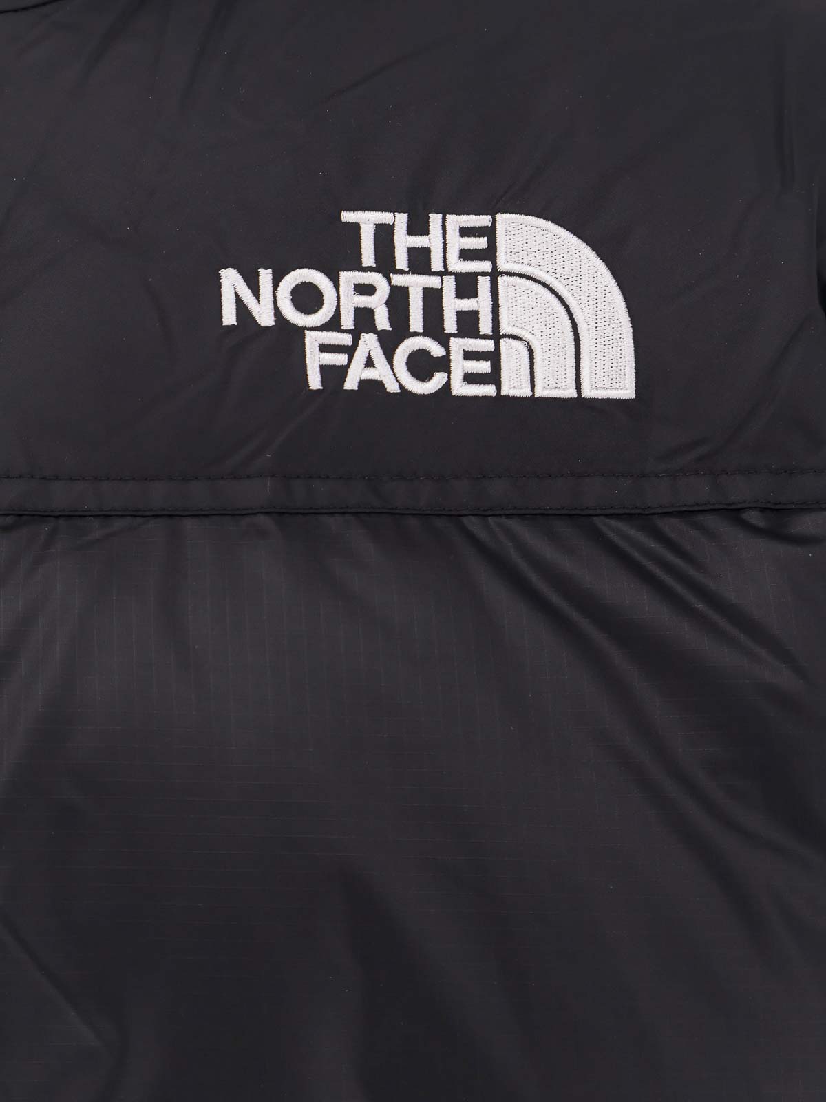 The North Face Retro Nuptse 1996 Recycled Material Jacket In Black