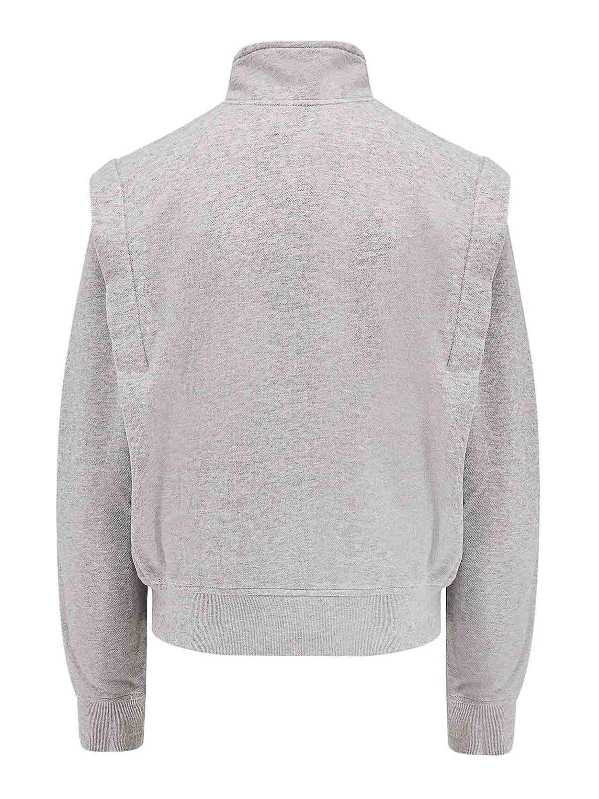 Isabel Marant Étoile Marant Etoile Women Organic Cotton Blend Sweatshirt In Gray