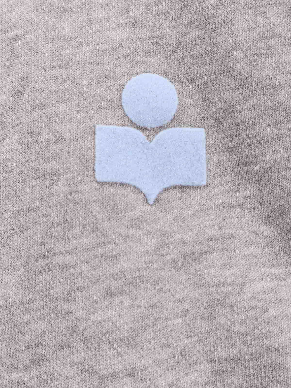 Isabel Marant Étoile Marant Etoile Women Organic Cotton Blend Sweatshirt In Gray