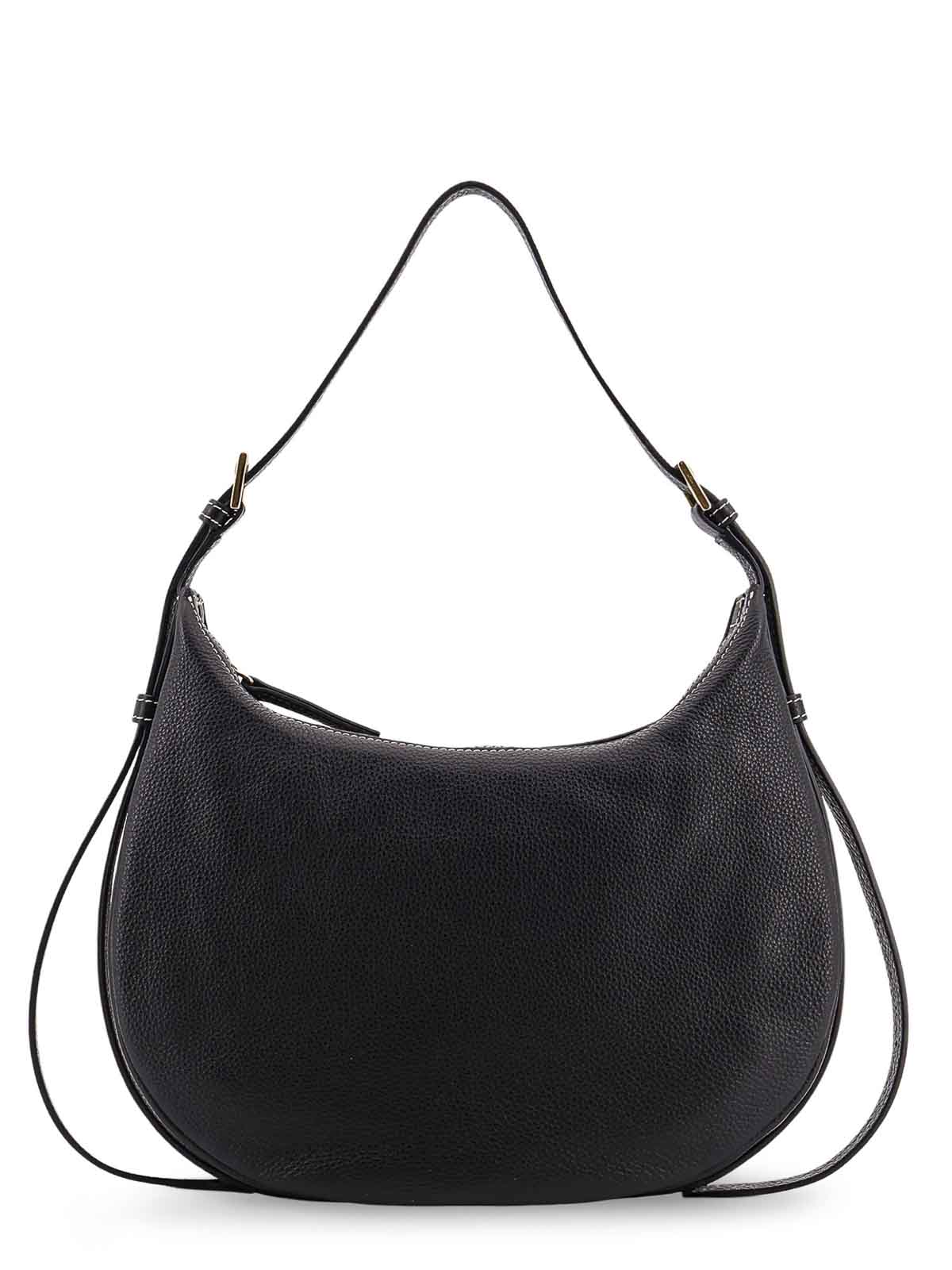 Atp Atelier Shoulder Bag For Leather For Leather In Black