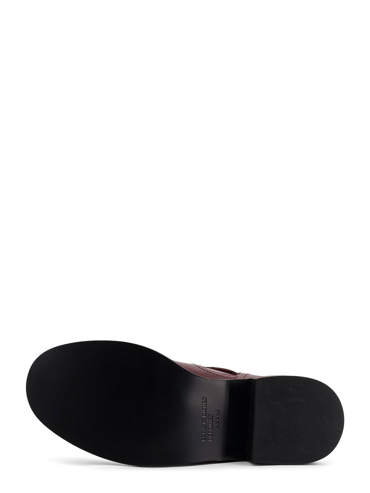 Enfants Riches Deprimes Engineer Buckled Leather Boots In Red