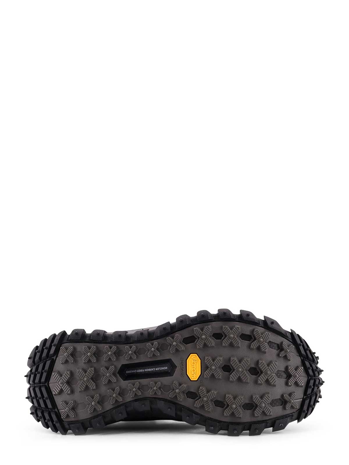Moncler Men Trailgrip Gtx Mesh And Leather Sneakers In Black
