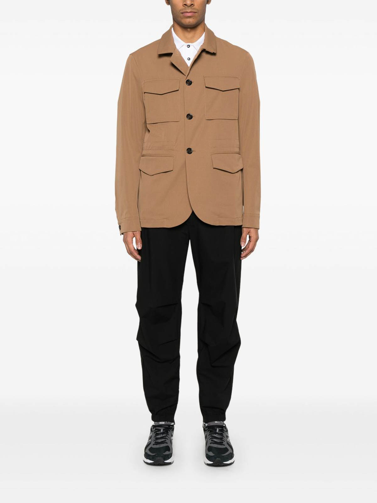 Peuterey Beige Jura Field Jacket In Sand