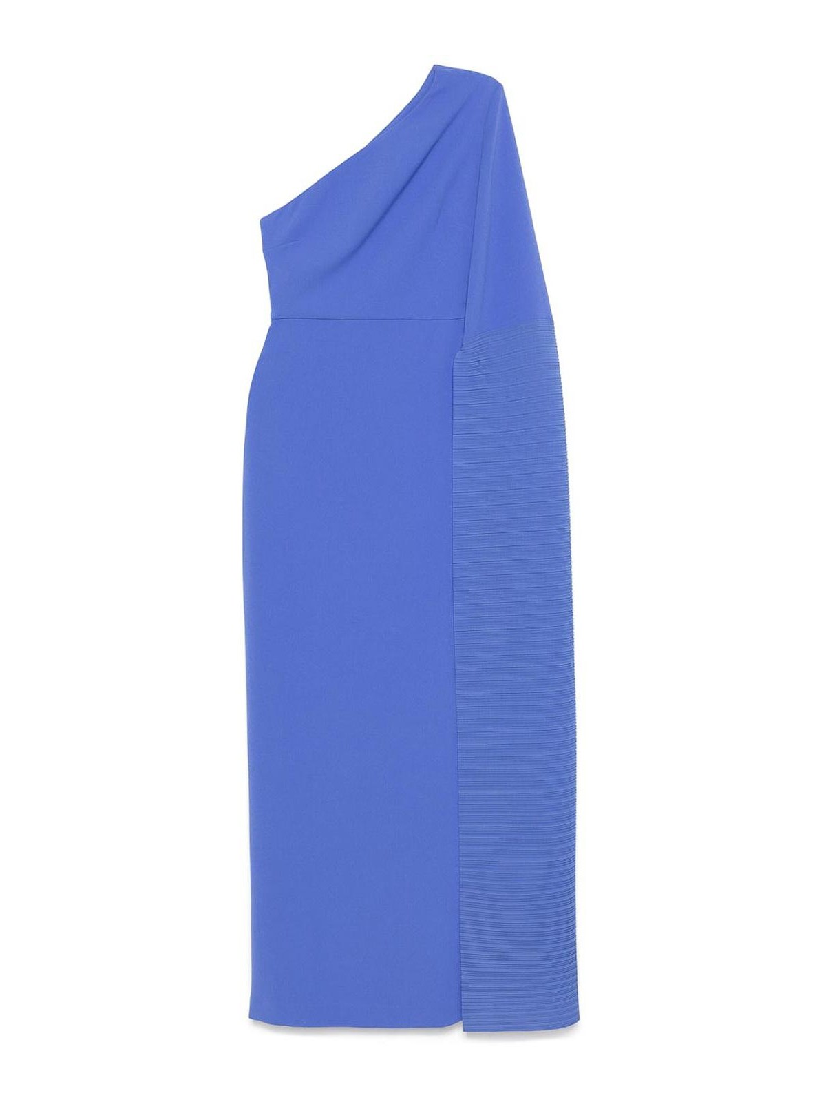 Solace London Sylvia Maxi Dress In Blue