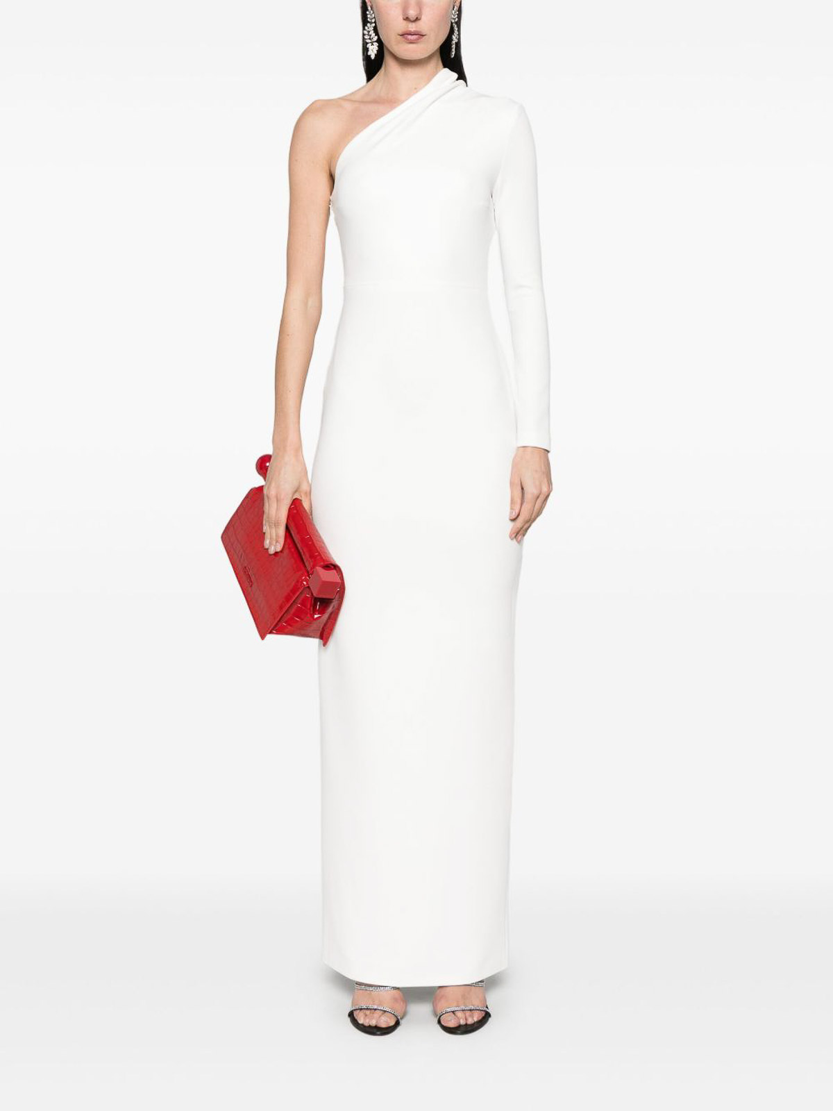 Solace London Joana Maxi Dress In White