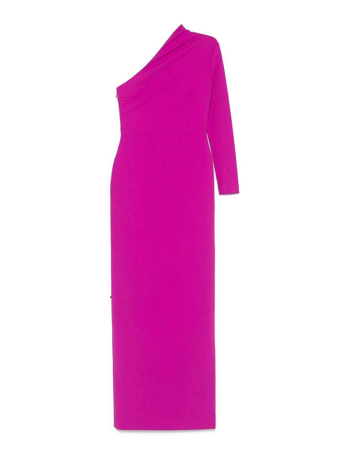 Solace London Joana Long Dress In Pink