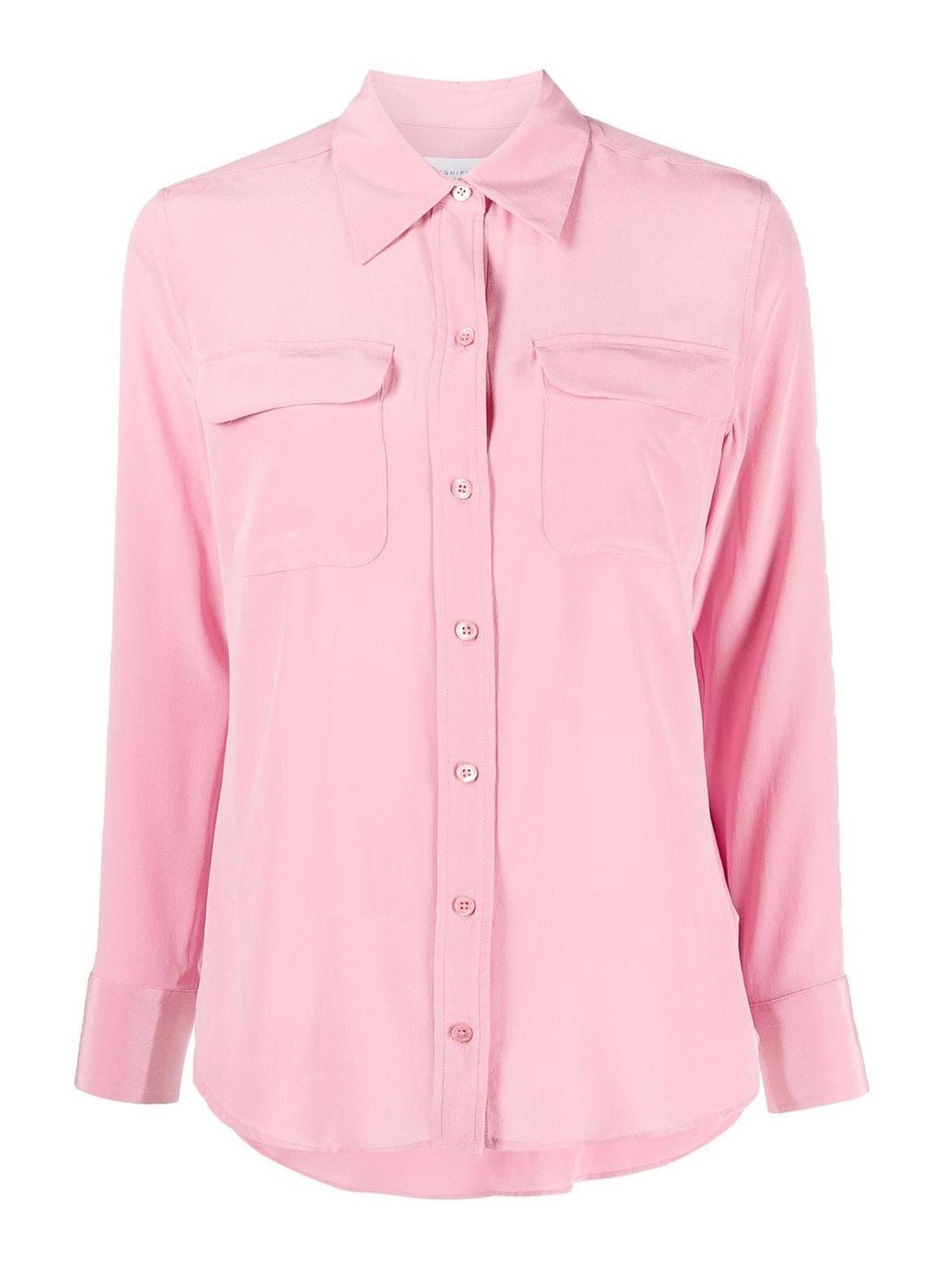 Equipment Silk Shirt In Pink
