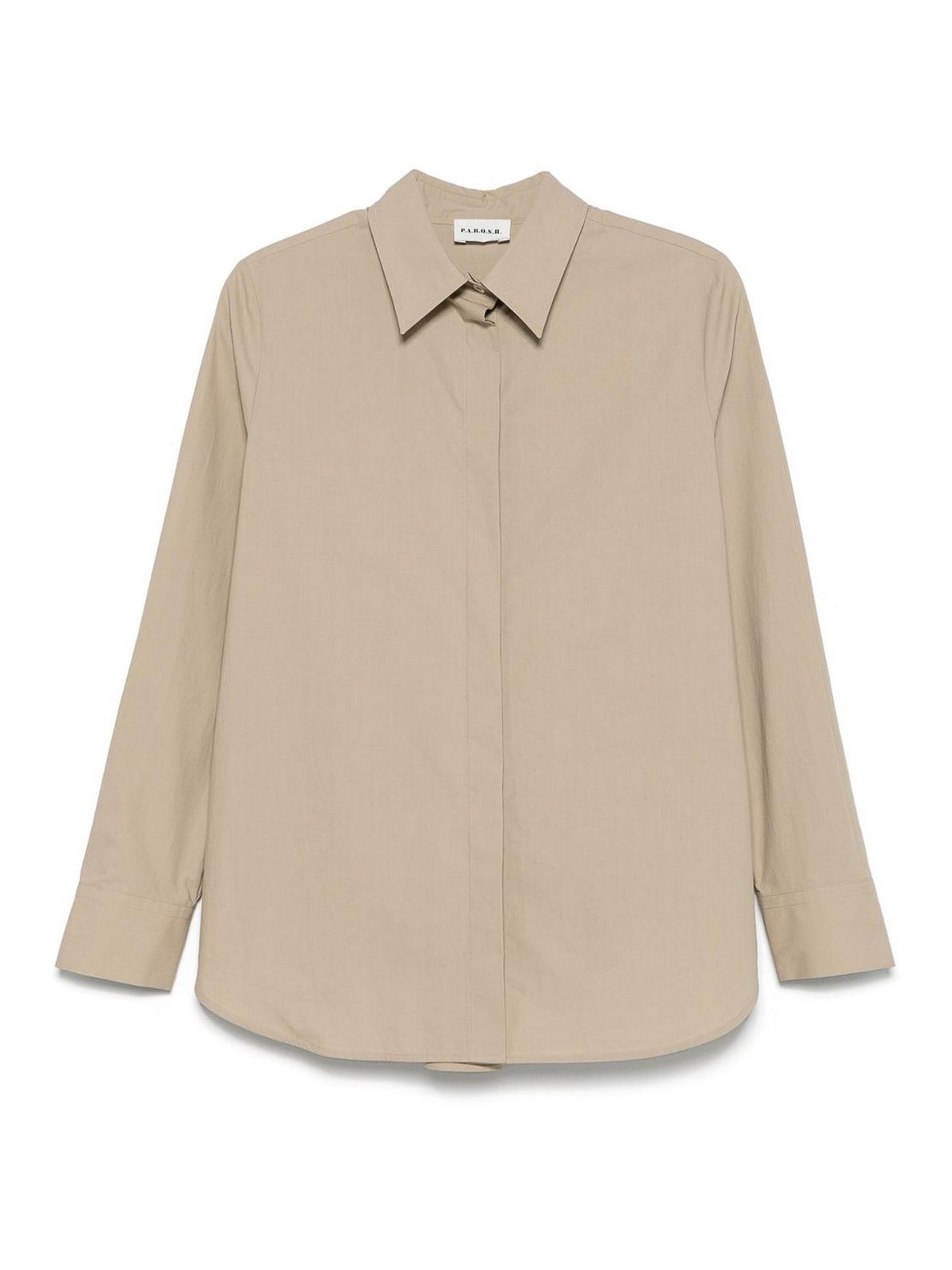 P.a.r.o.s.h Parosh Cotton Shirt In Brown