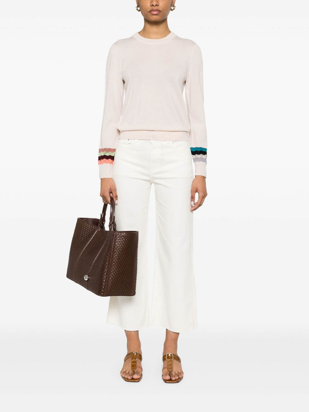 Ps By Paul Smith Ps Paul Smith Wool Crewneck Sweater In Pink