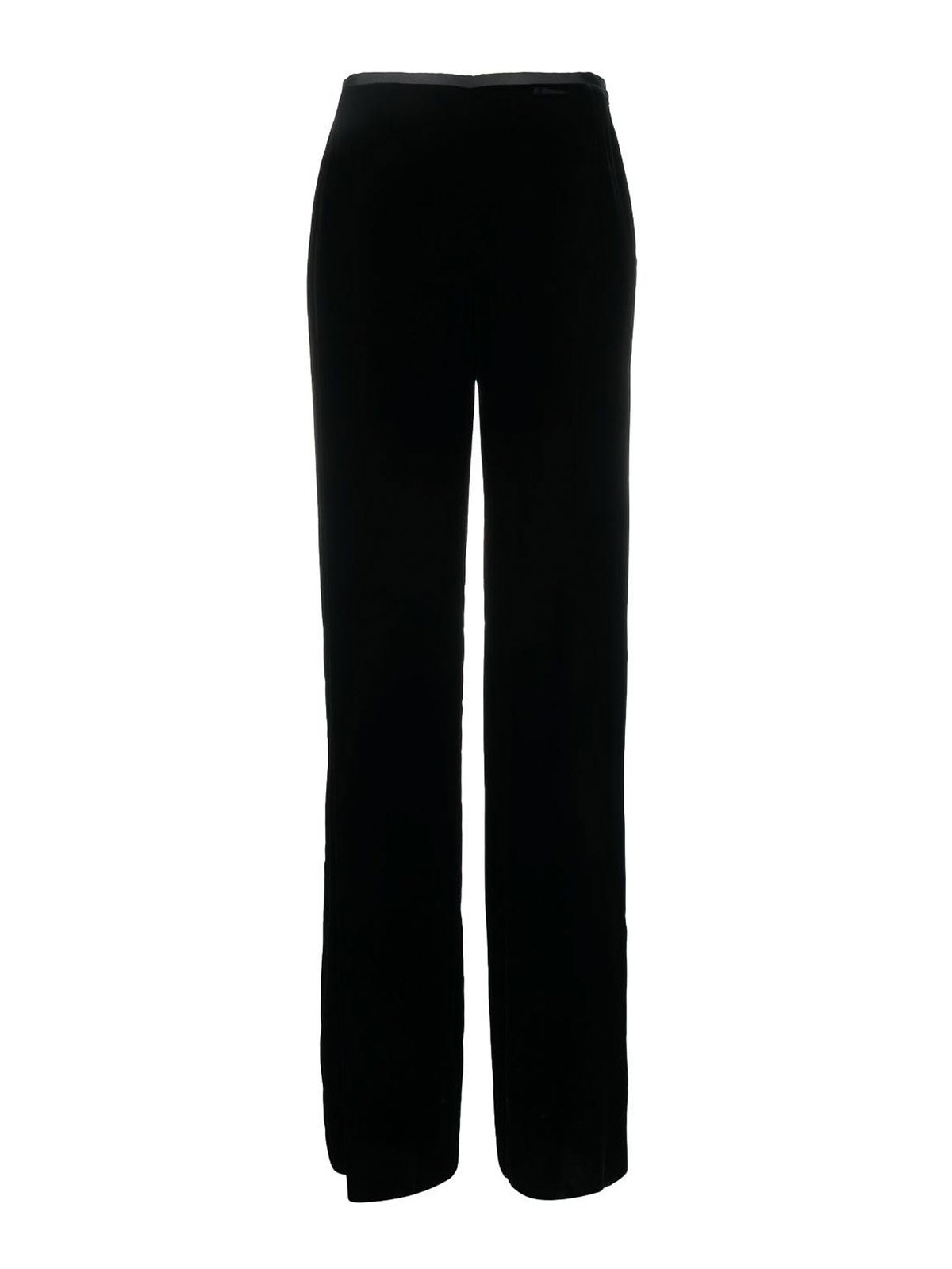 Emporio Armani Wide-leg Trousers In Animal Print