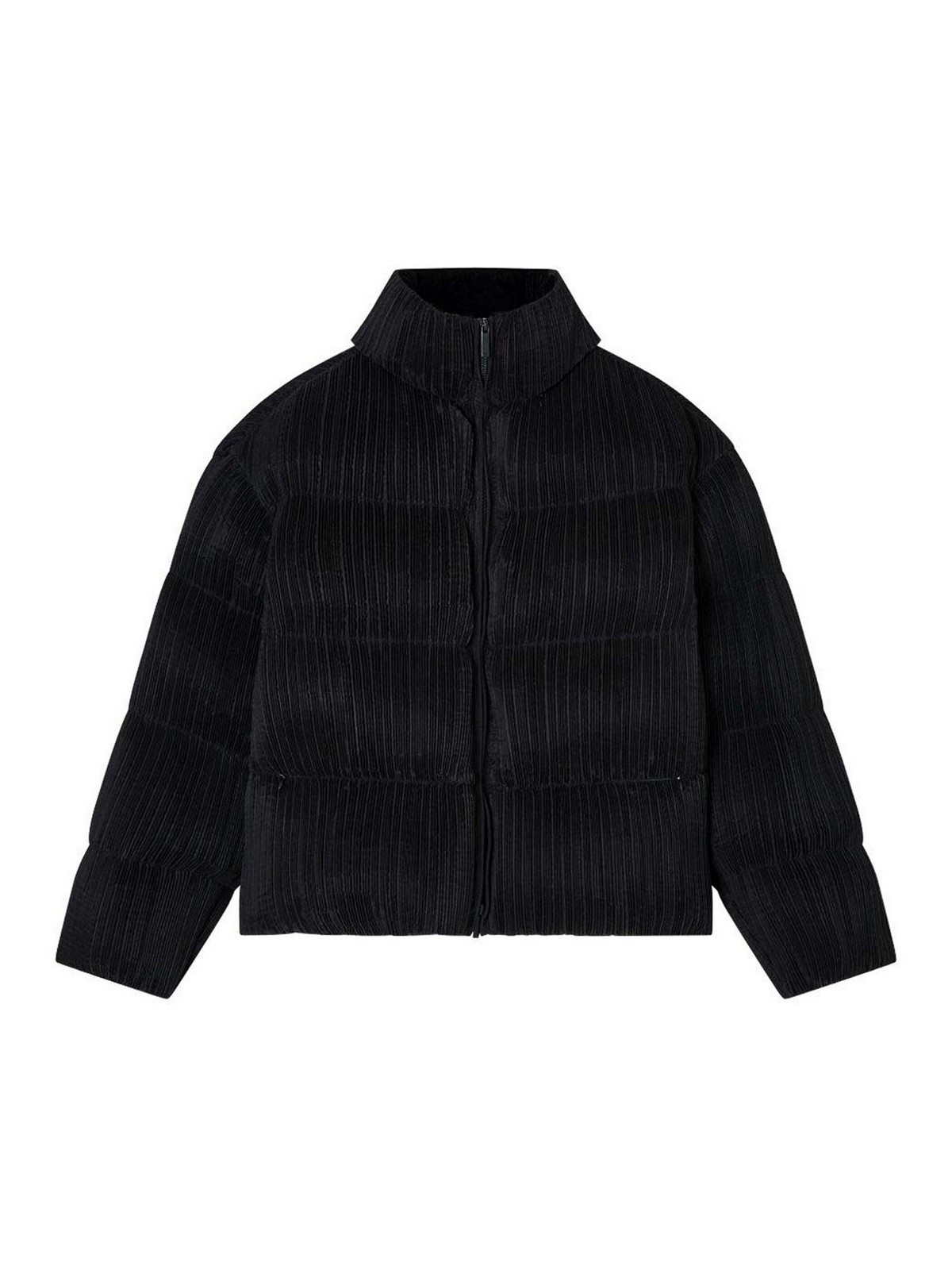 Emporio Armani Short Down Jacket In Black