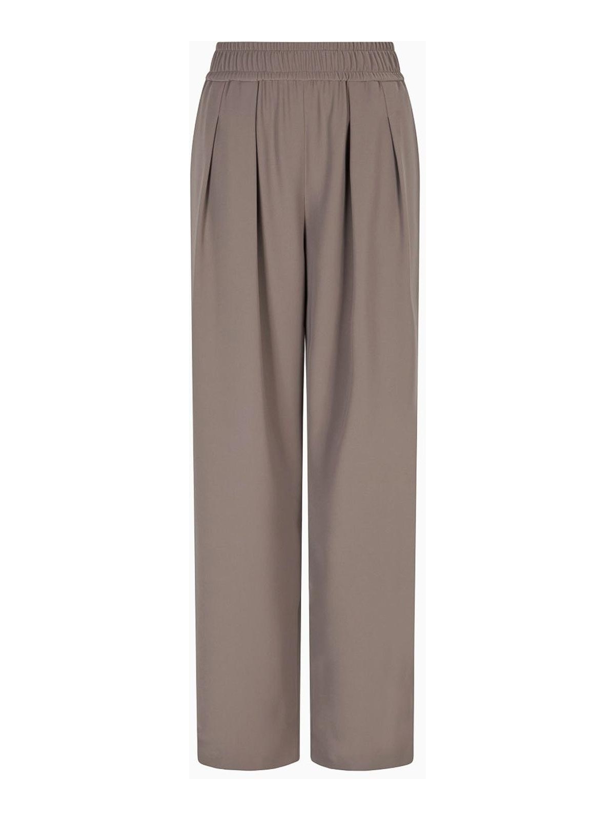 Emporio Armani Straight-leg Trousers In Animal Print