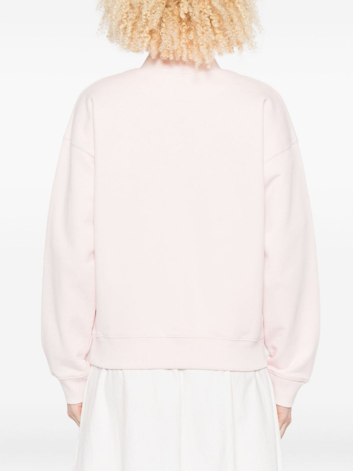 Maison Kitsuné Dressed Fox Cotton Sweatshirt In Neutral